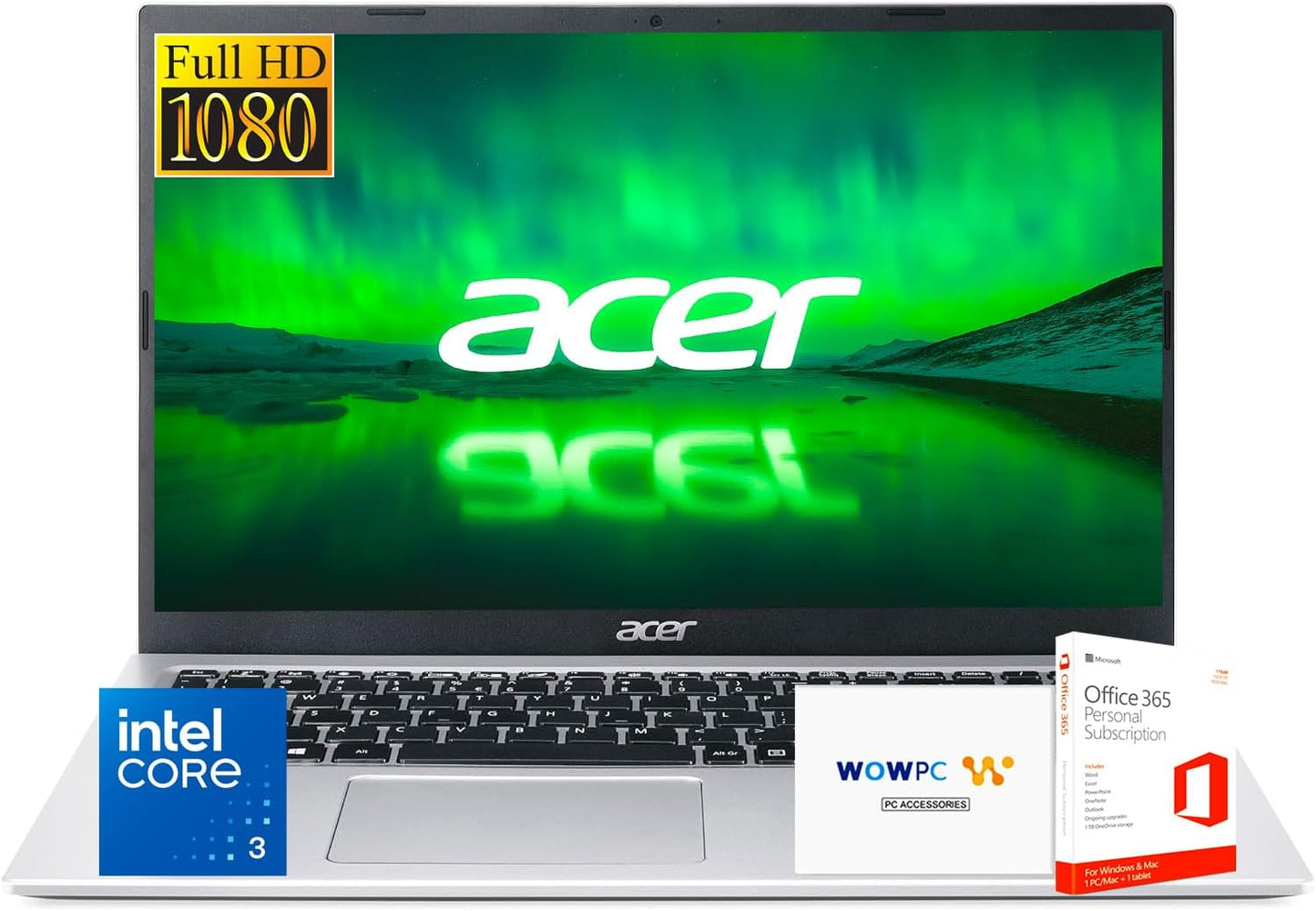 Acer Aspire Go 15 Slim Laptop with Full HD Display and AI Ready