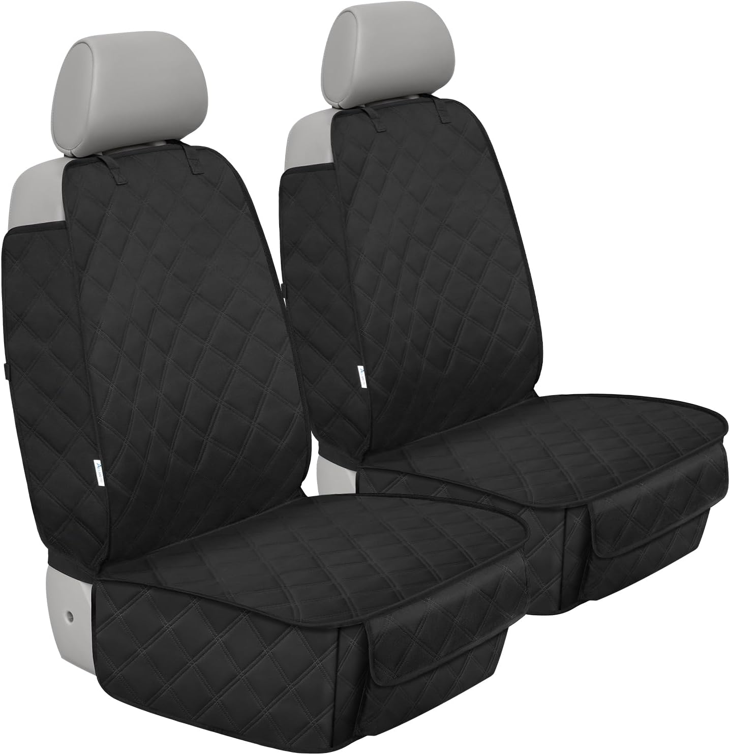 Durable Waterproof Front Seat Cover for Dogs & Humans - 2-Pack