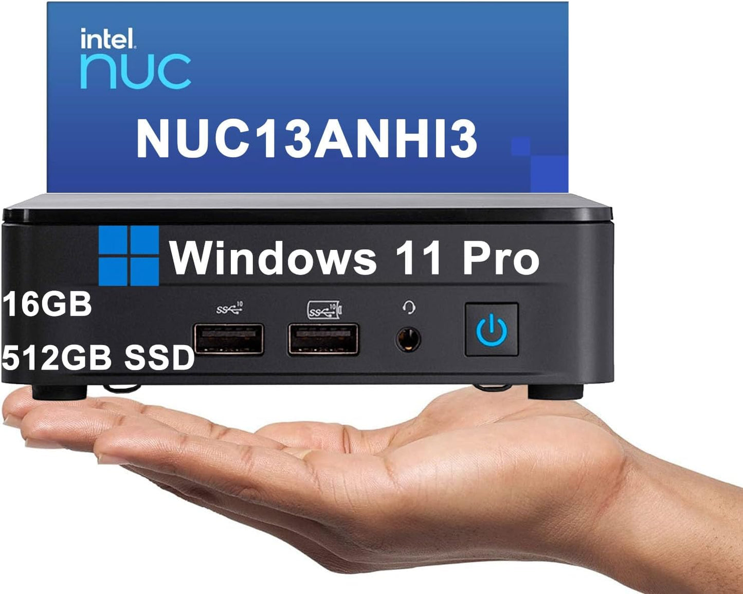 2025 Intel NUC 13 Pro Slim Kit Mini PC for Business Use