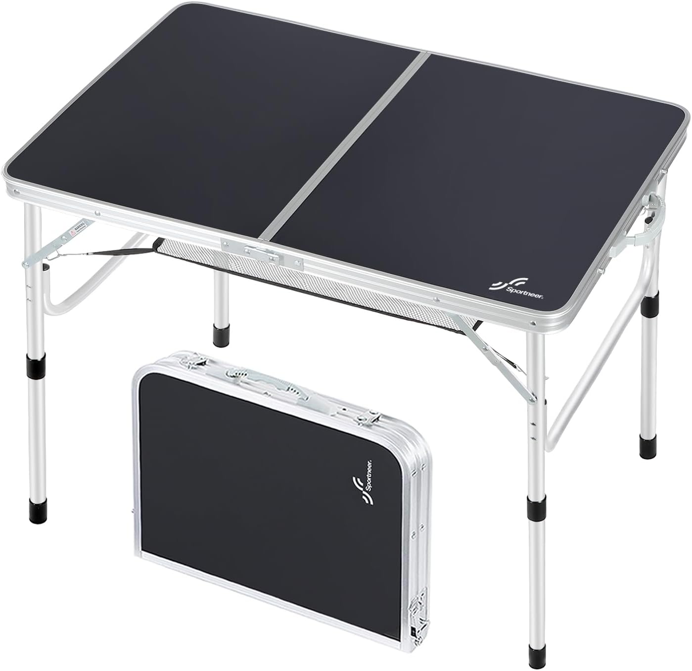 Sportneer Folding Table: Adjustable Height for Outdoor Fun