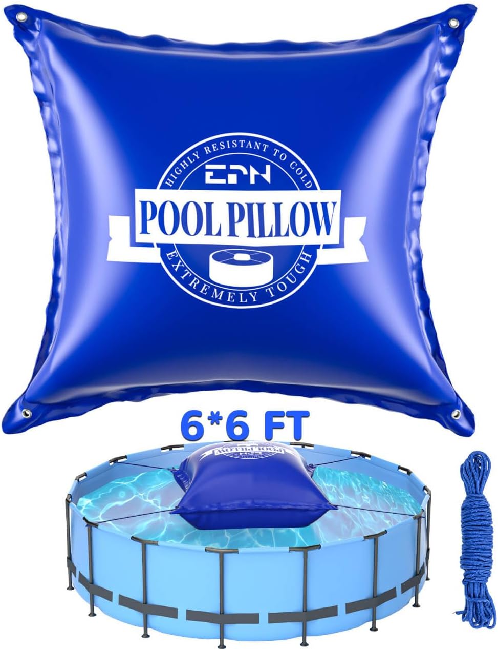 EPN 6 x 6 Ft Pool Pillows for Above Ground Pool Protection