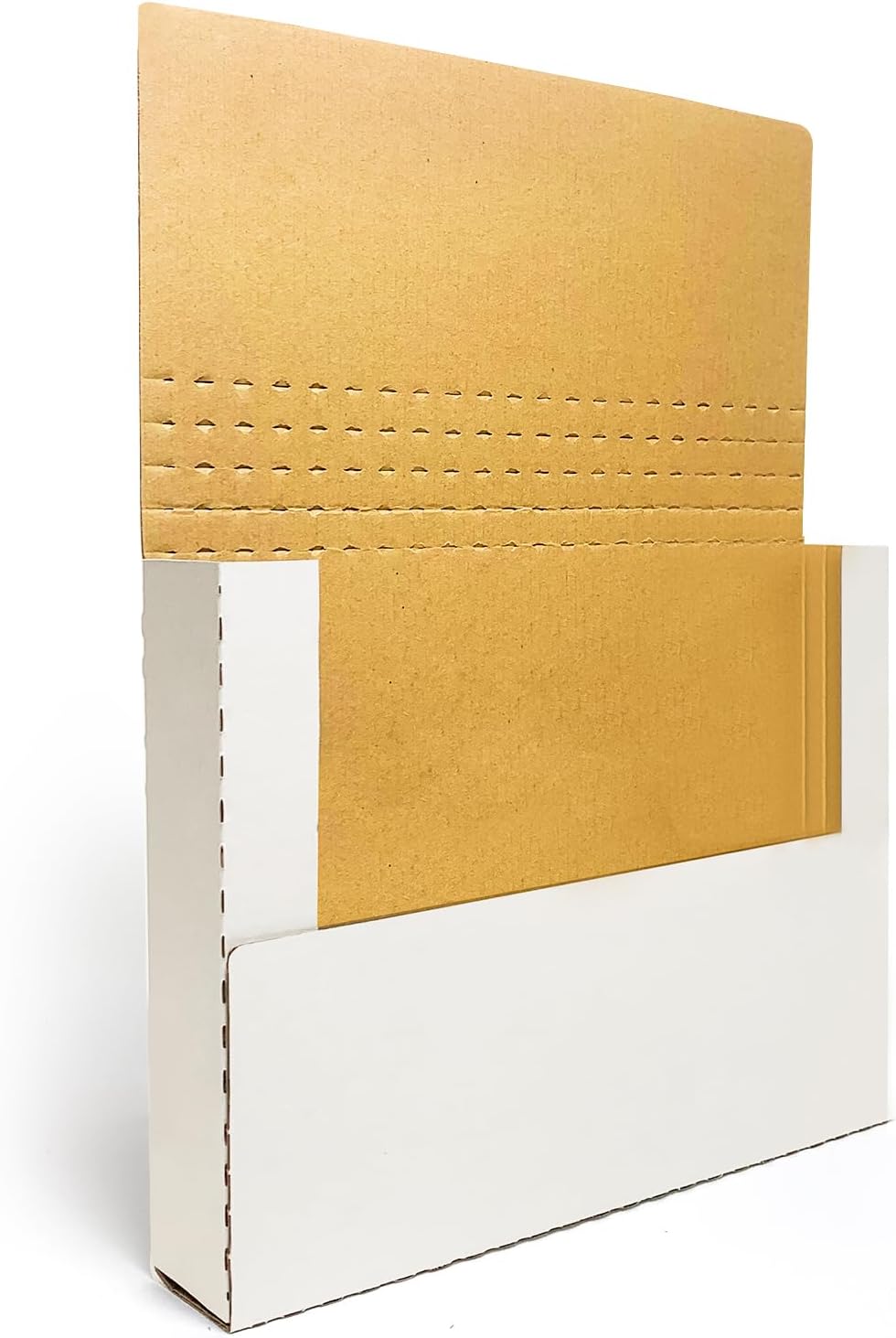 50 Pack Letter Size Corrugated Mailer for Easy Shipping Needs