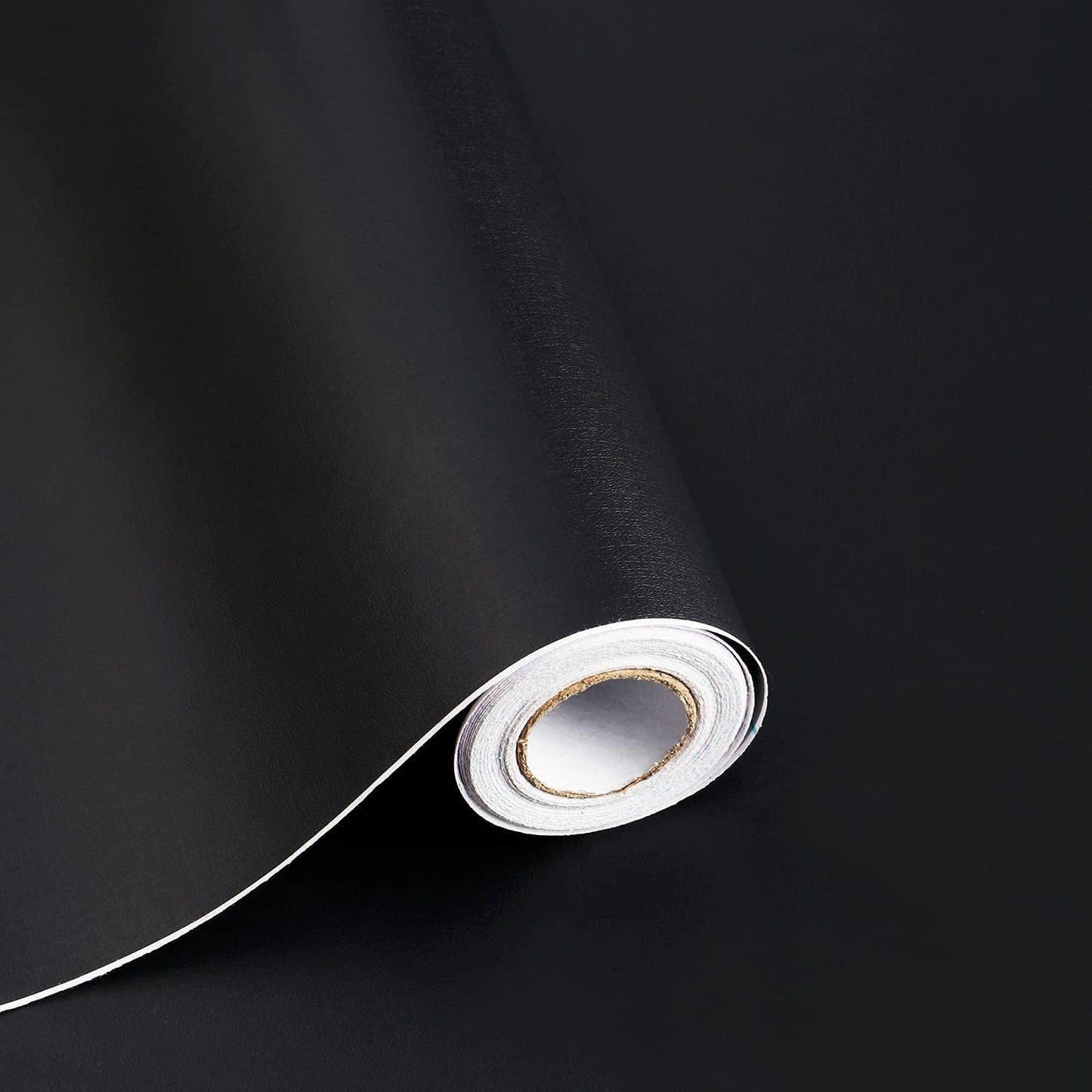 Peel and Stick Wallpaper Black Removable Self Adhesive Vinyl Roll