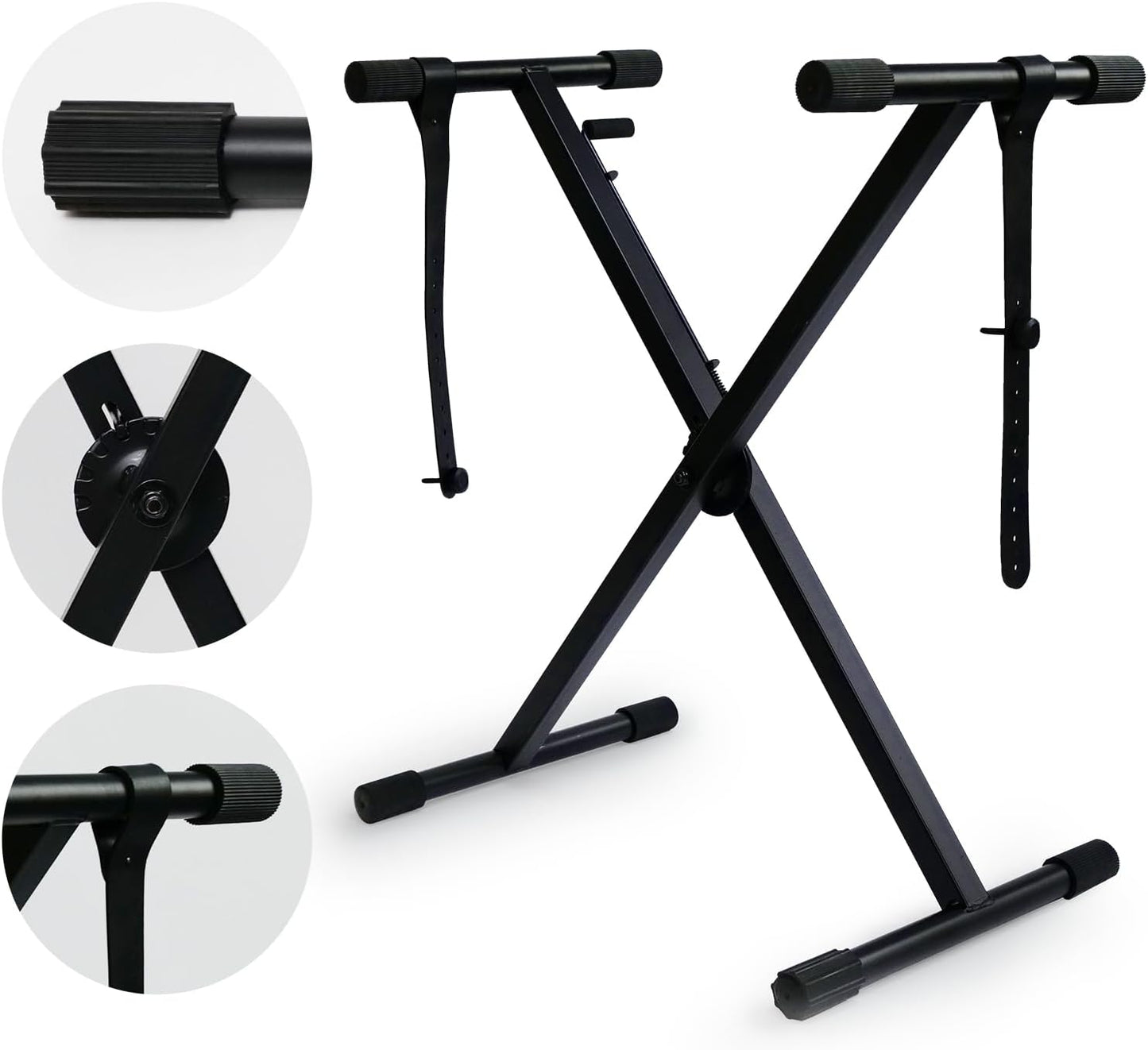 The ONE Single-X Keyboard Stand: Durable, Adjustable & Portable