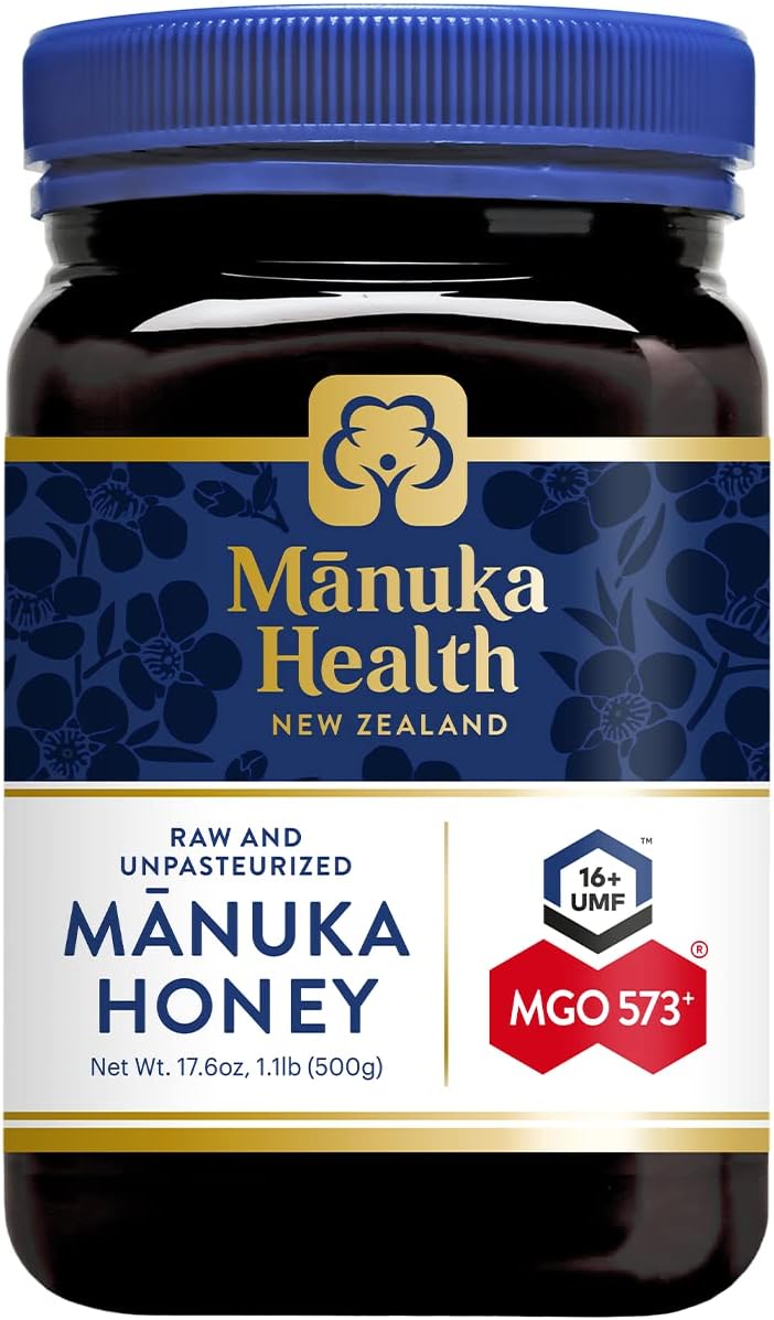 Manuka Health UMF 16+/MGO 573+ Manuka Honey for Wellness