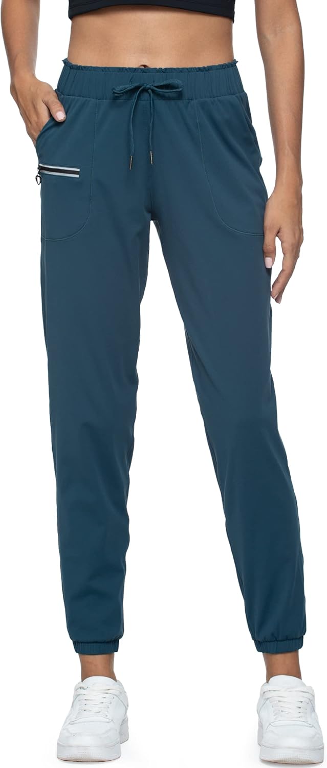 Haowind Women's Joggers: Comfy Pockets, Perfect for Workouts!