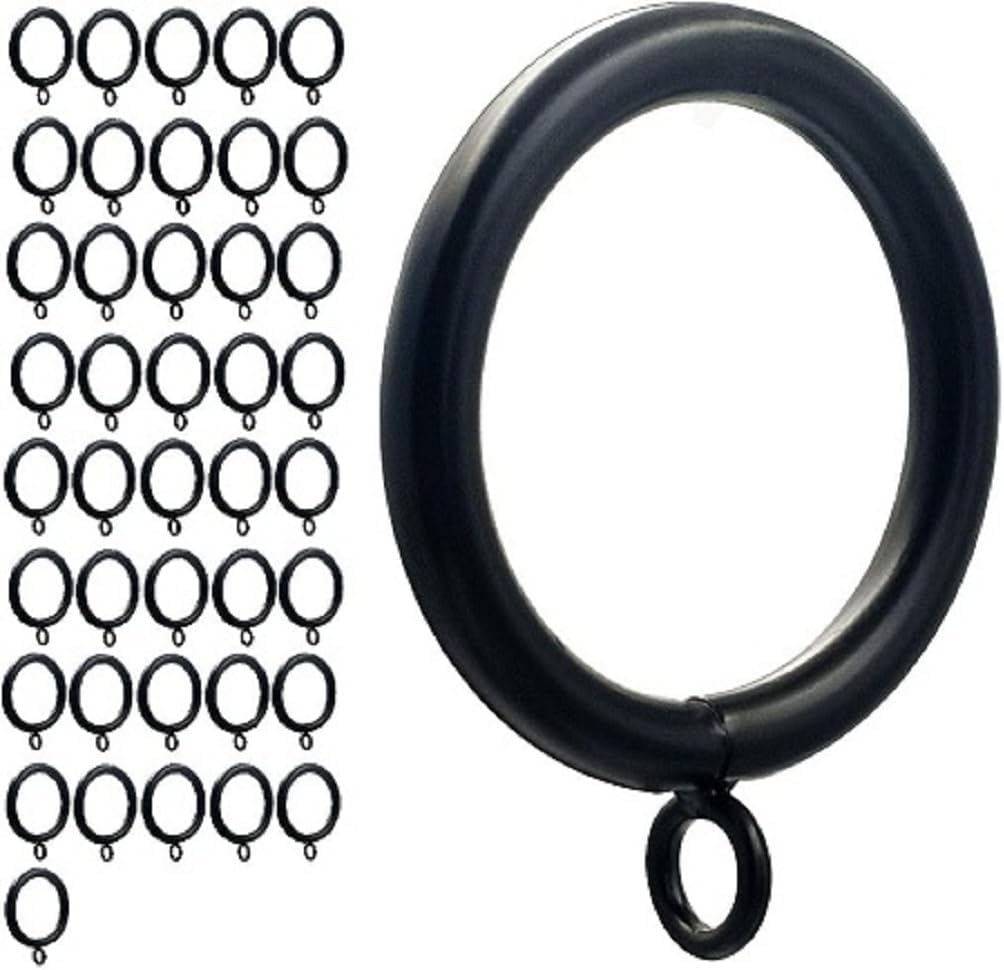 Strong Metal Curtain Rings Set - Easy Fit & Durable