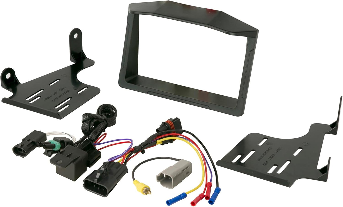 Scosche PL15UDDBN Double DIN Dash Kit for Polaris Slingshot