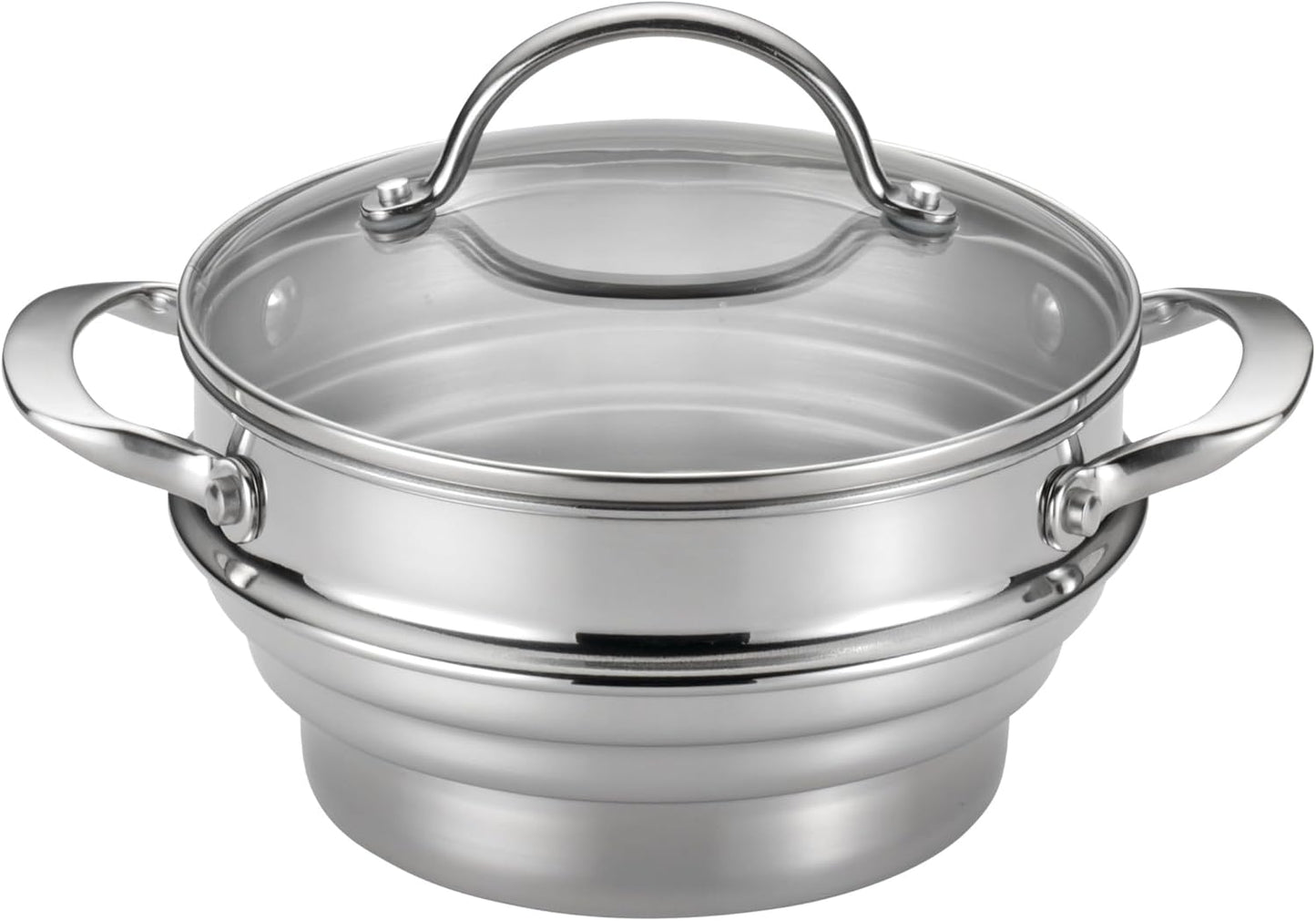 Universal Covered Steamer Insert for Perfectly Steamed Foods