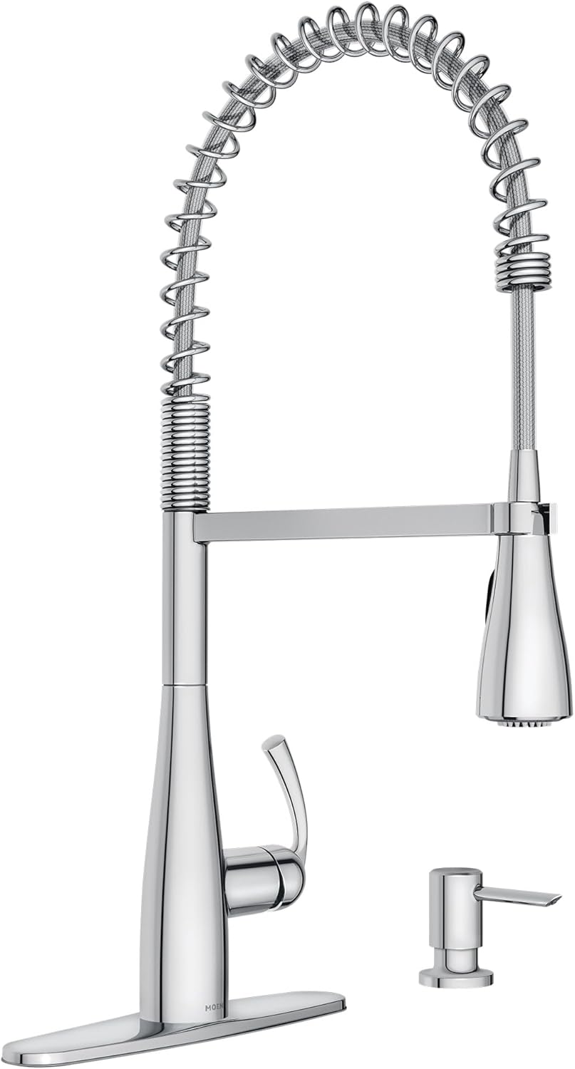 Moen Essie Chrome High Arc Pulldown Kitchen Faucet Review