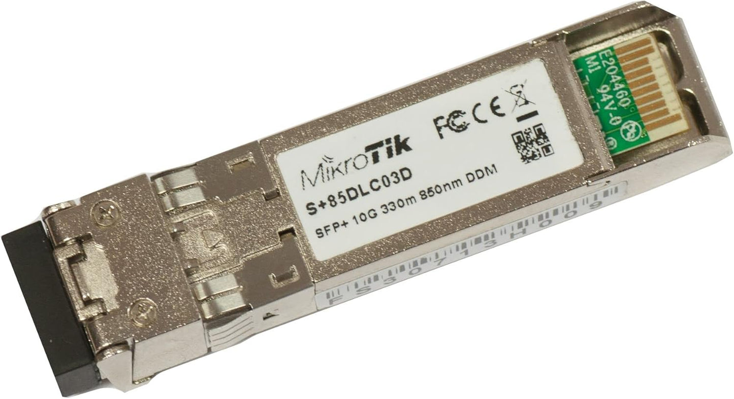Mikrotik SFP+ Transceiver 10G 850nm for Multi-Mode Fiber