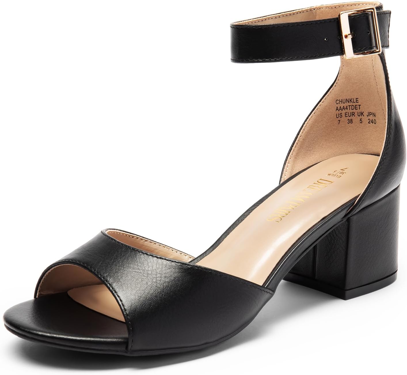 DREAM PAIRS Women's Chunkle Pump: Stylish and Comfortable Sandals