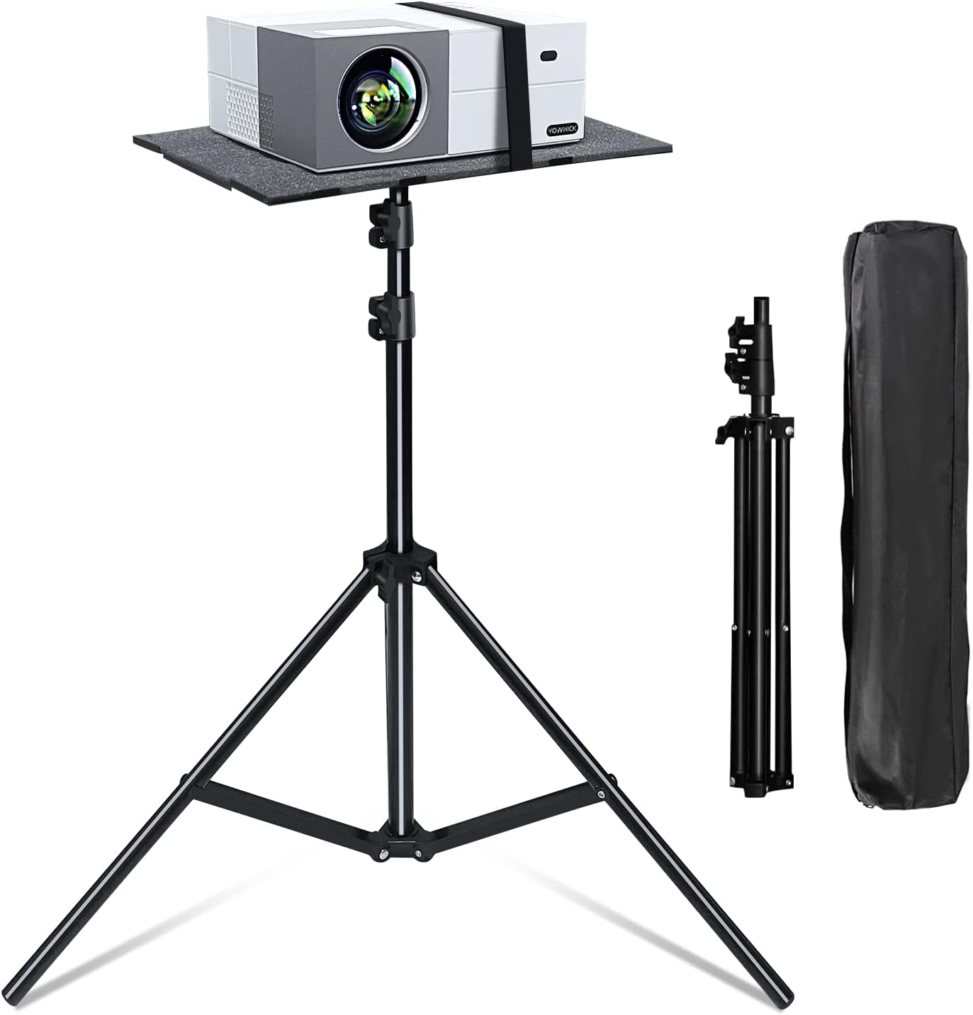 YOWHICK Foldable Tripod Stand: Versatile & Adjustable