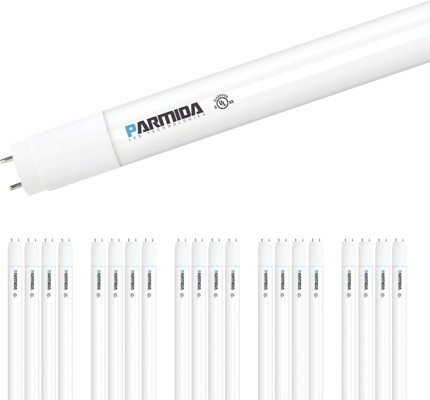 PARMIDA 20-Pack 4FT LED T8 Ballast Bypass Light Tubes Review