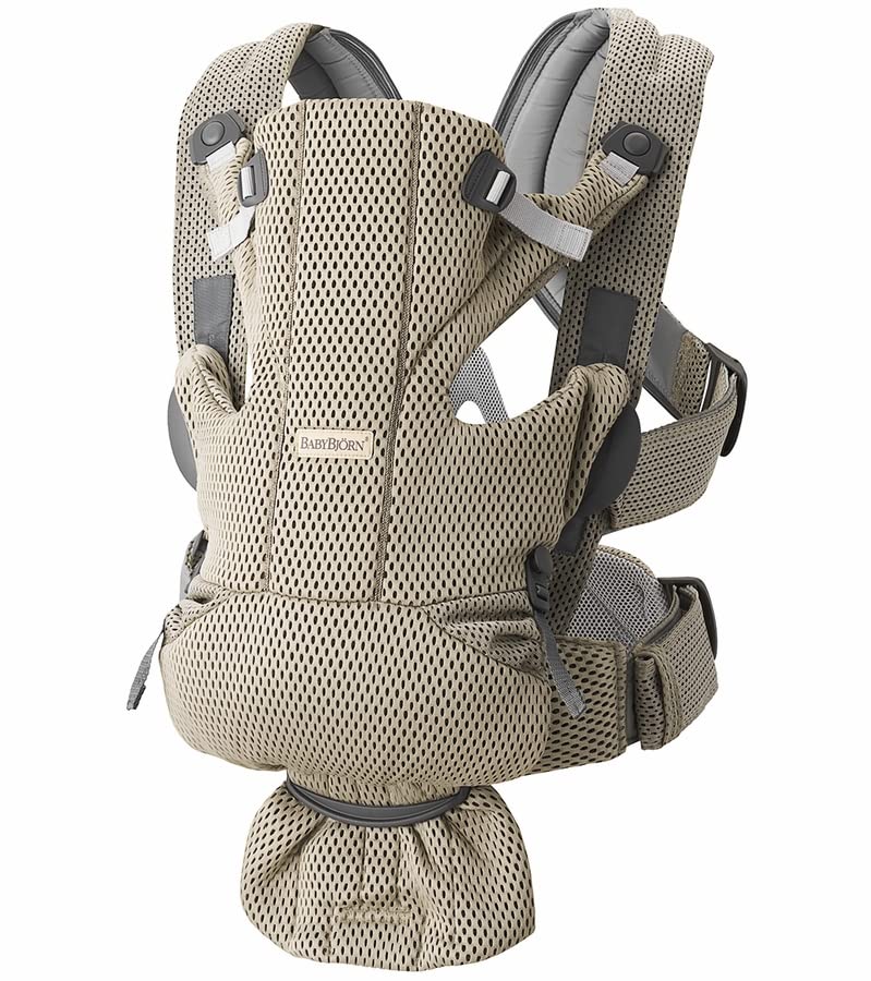 BabyBjrn Free 3D Mesh Carrier - Beige Gray