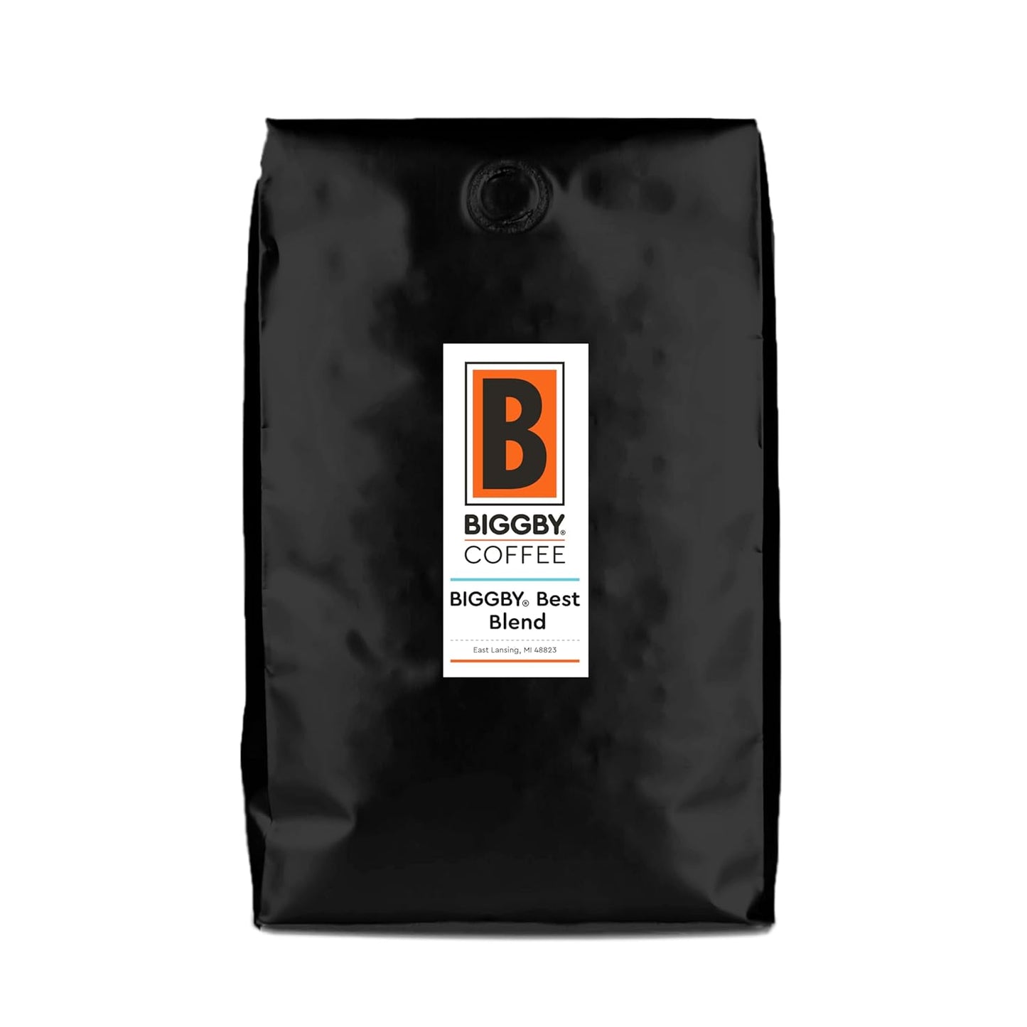 BIGGBY Best Whole Bean Coffee, 100% Farm-Direct, 5lb Bag