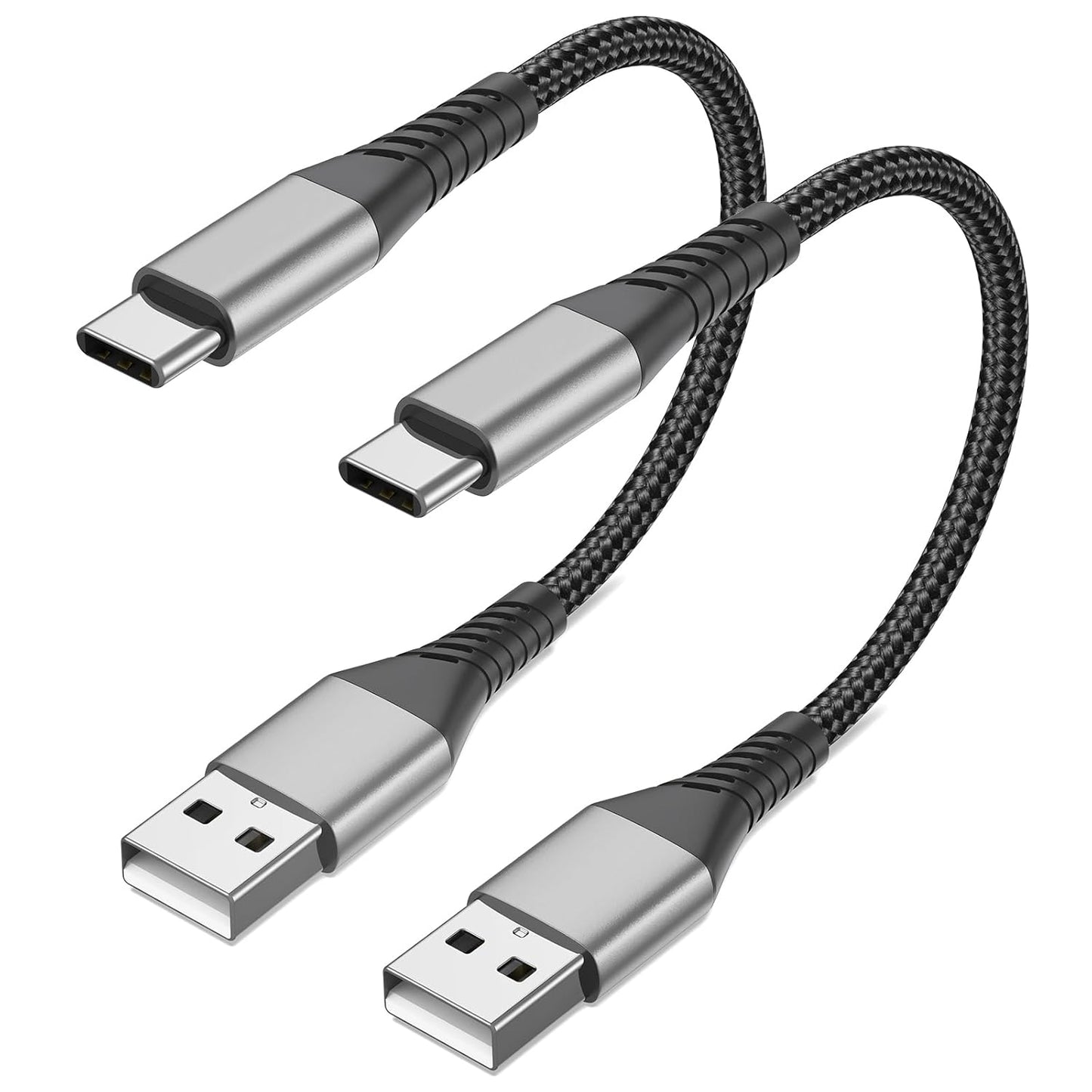Fast Charge Anywhere: Umefly Short USB C Cable 2 Pack