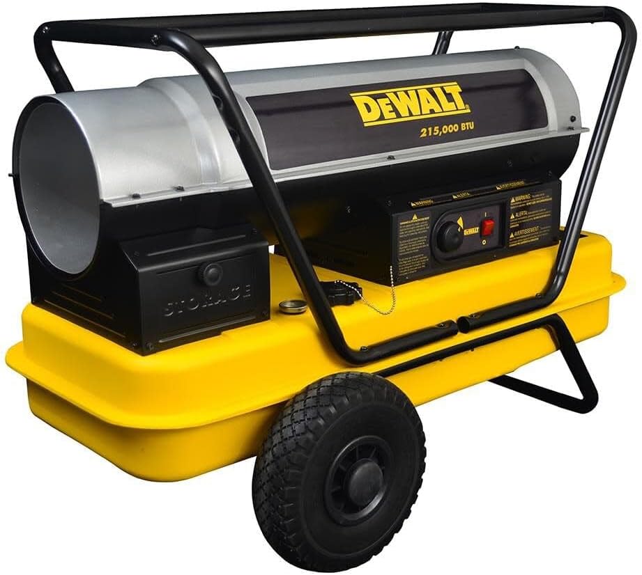 Dewalt 215,000 BTU Construction Heater - Powerful Warmth