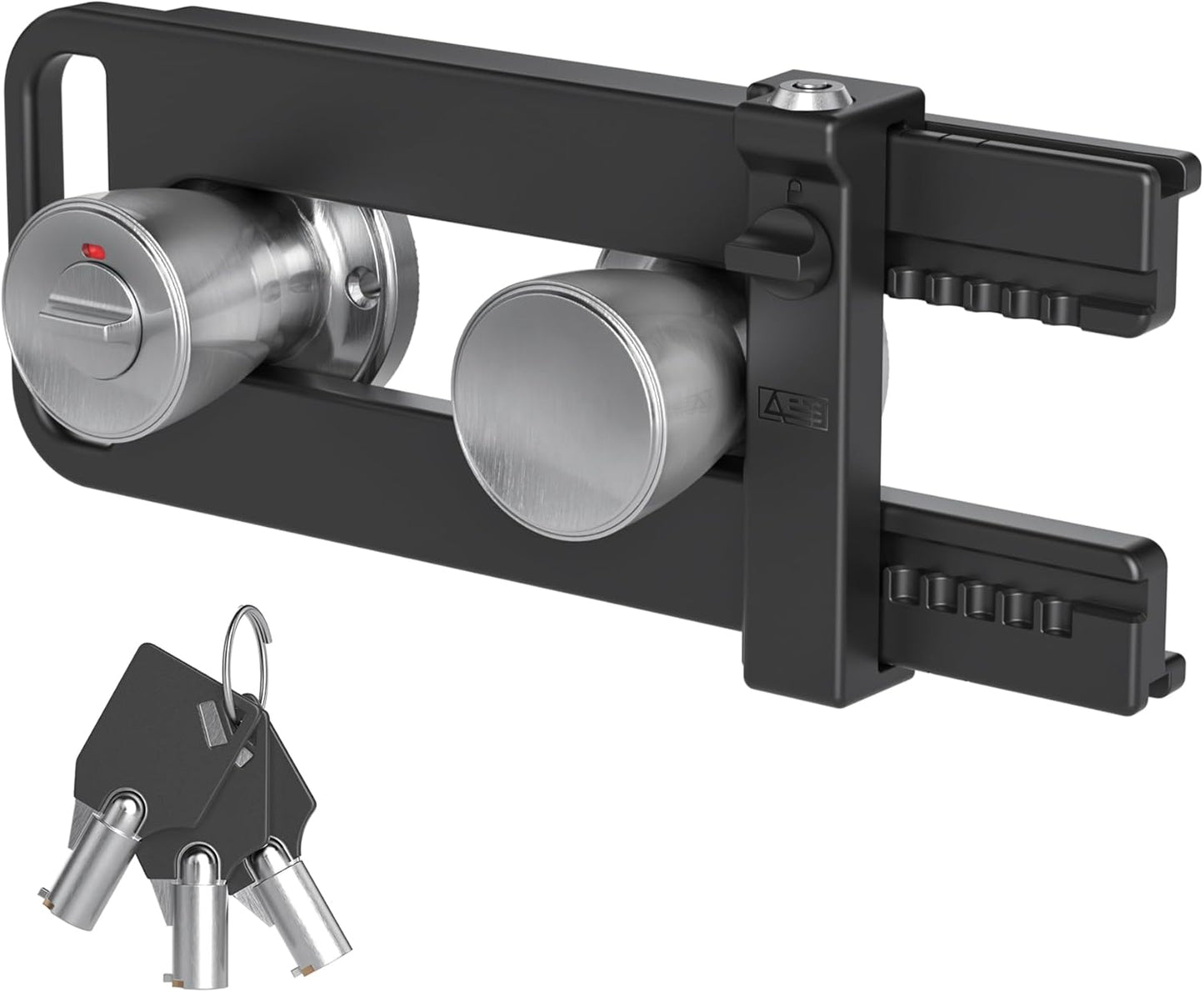 Double Door Security Lock for French Doors - Durable Lockout Device
