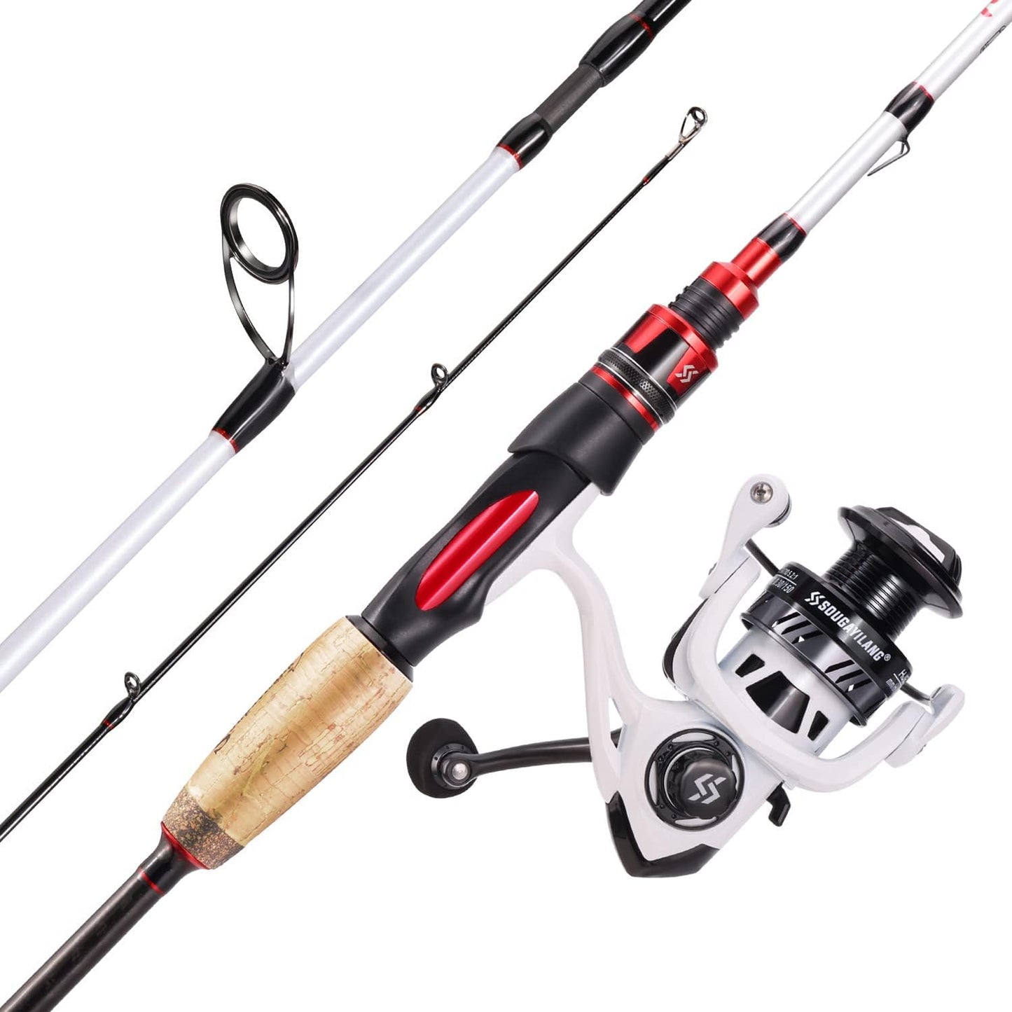 Sougayilang Bass Fishing Combo: Medium Heavy Rod & 2000 Reel
