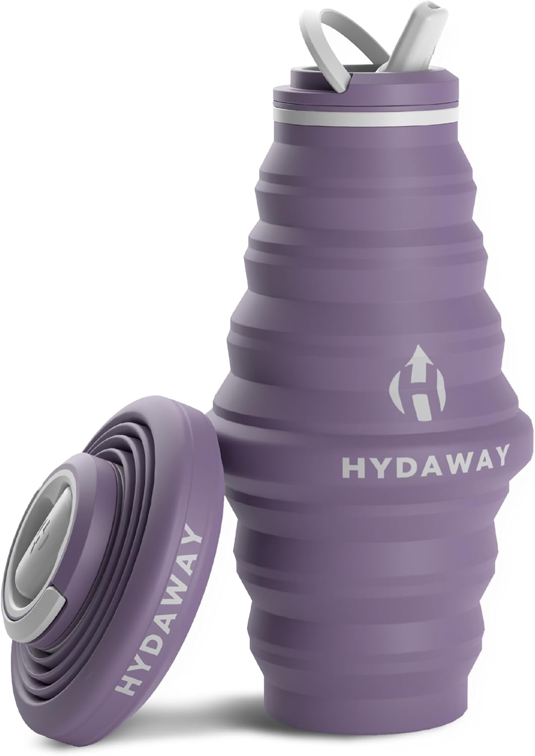 HYDAWAY 25oz Collapsible Water Bottle for Travel and Hiking