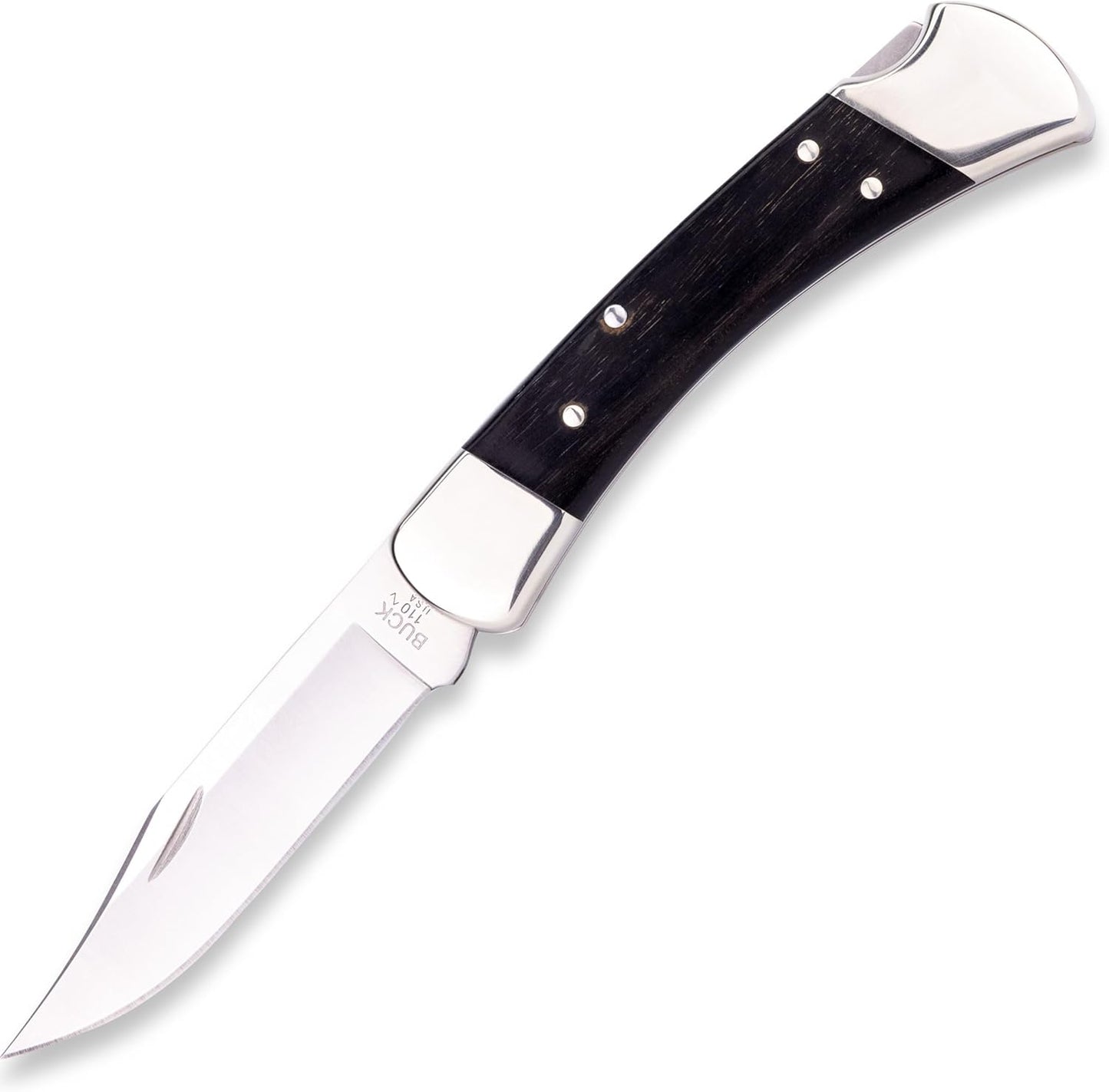 Buck Knives 110 Folding Hunter Knife with Lockback Design