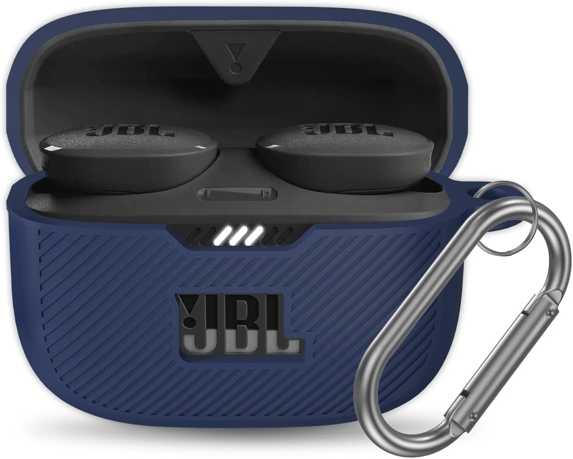 Blue Silicone Case for JBL 130NC: Portable Protection