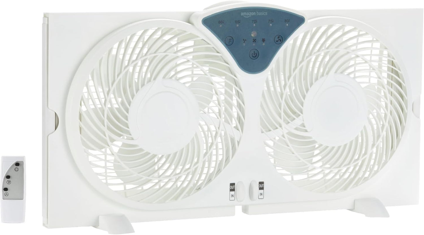 Window Fans for Home Bedroom with Digital Control and 3 Speeds