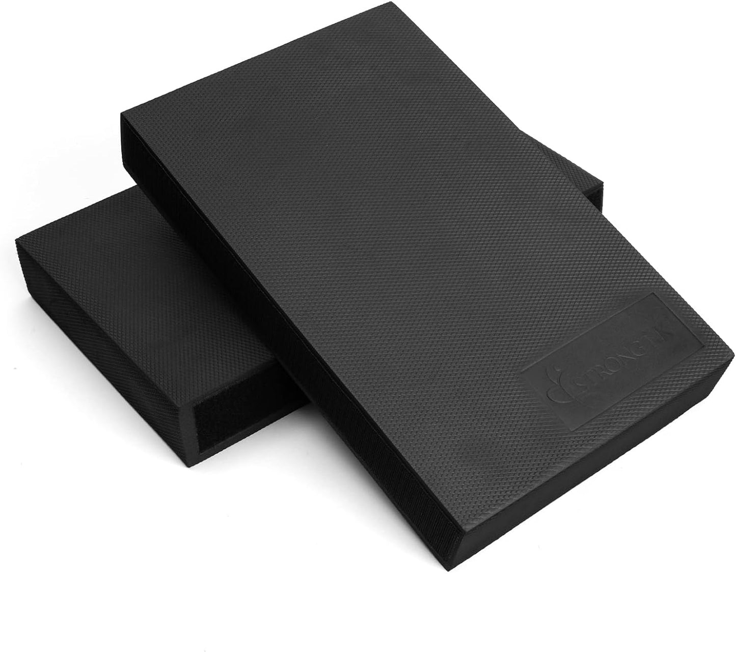 StrongTek 2-in-1 Non-Slip Balance Pad for Core Training