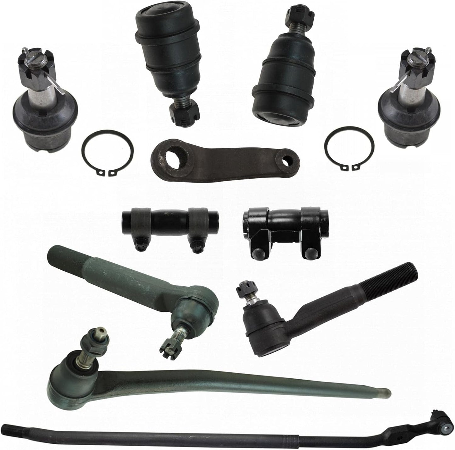 TRQ Front Steering & Suspension Kit for Dodge Ram 1500 2500 3500