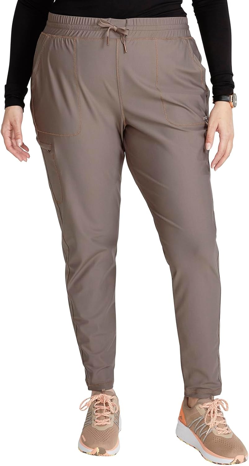 Cherokee Women's Scrub Pant with 360 Stretch for Comfort