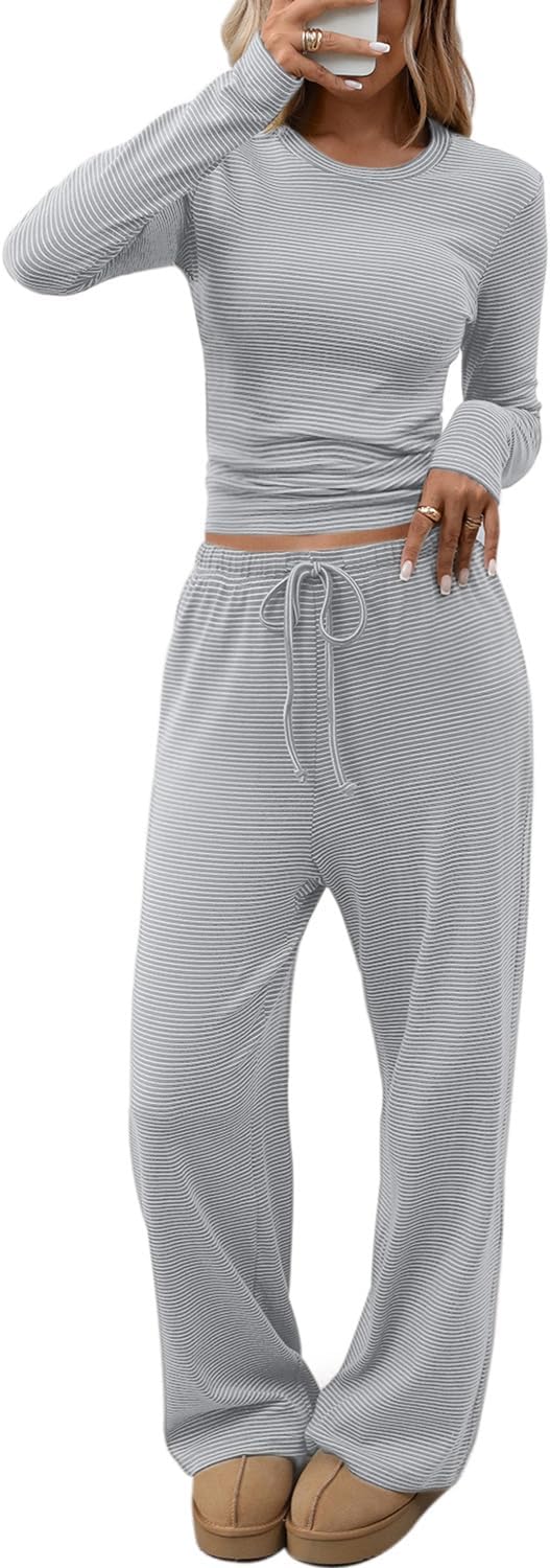 CHYRII Womens Two Piece Sets for Trendy Fall Fashion Style