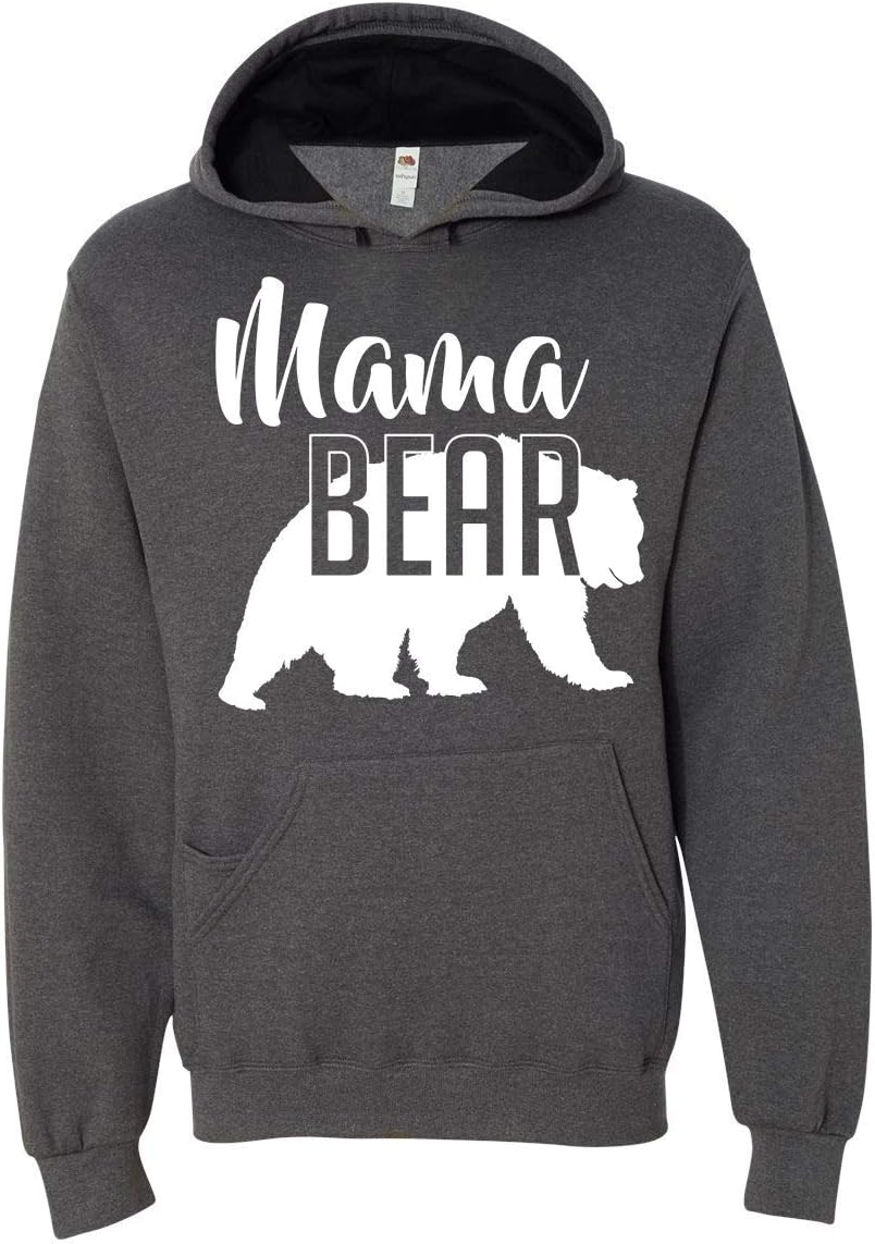 Cozy Mama Bear Hoodie for All + Customizable - Custom Apparel