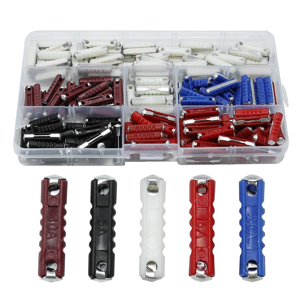 Protect Your Classic Car: 200Pc European Torpedo Type Fuses Set