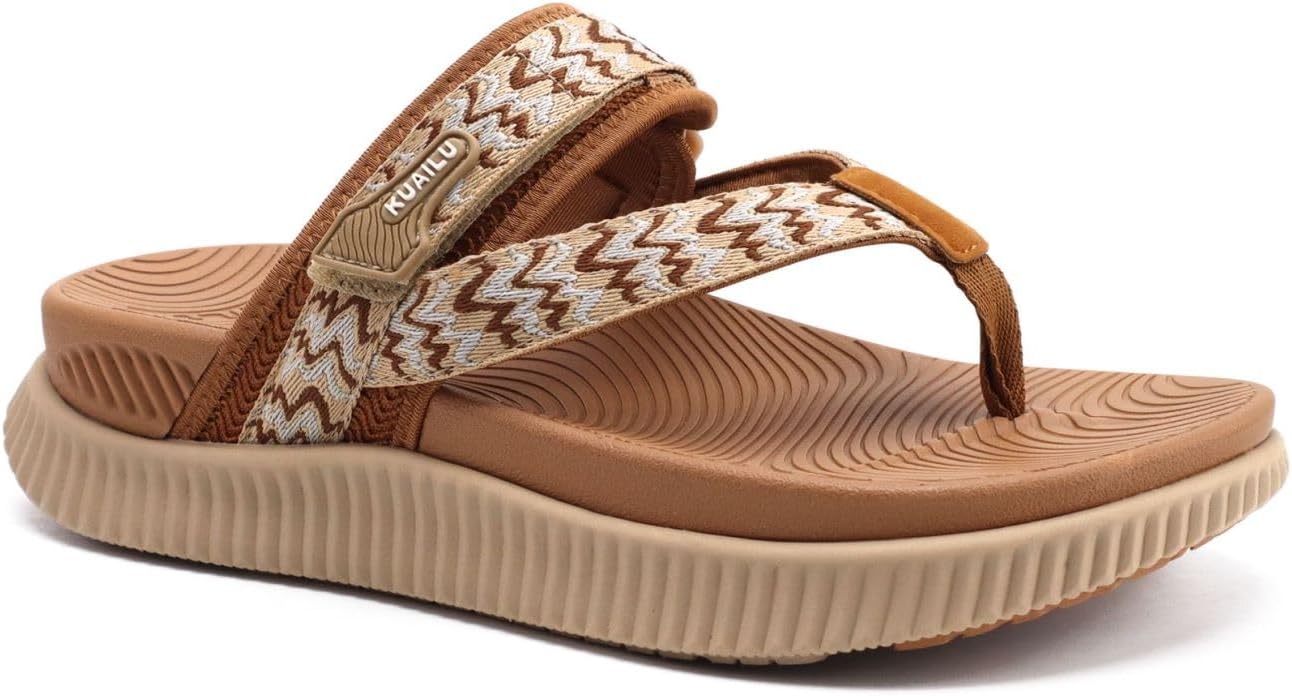 Orthopedic Flip Flops for Women with Arch Support and Comfort