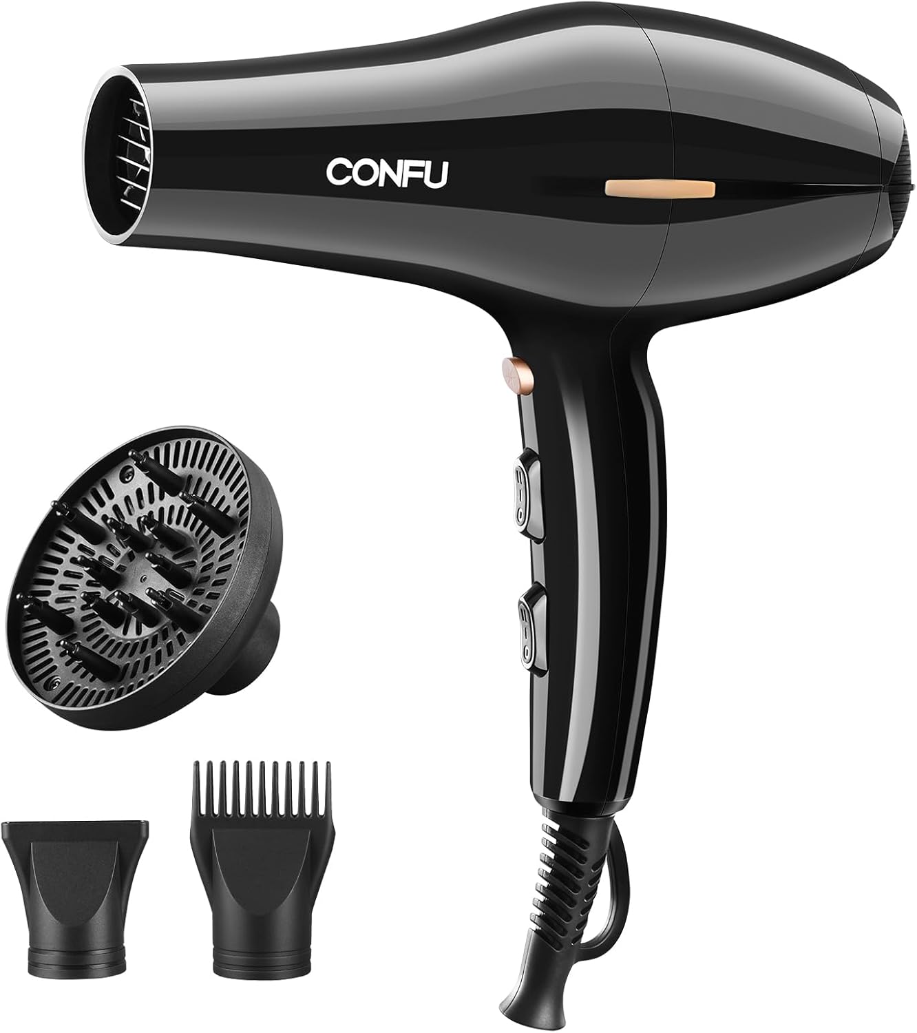 CONFU Ionic Hair Dryer: 5X Faster Drying