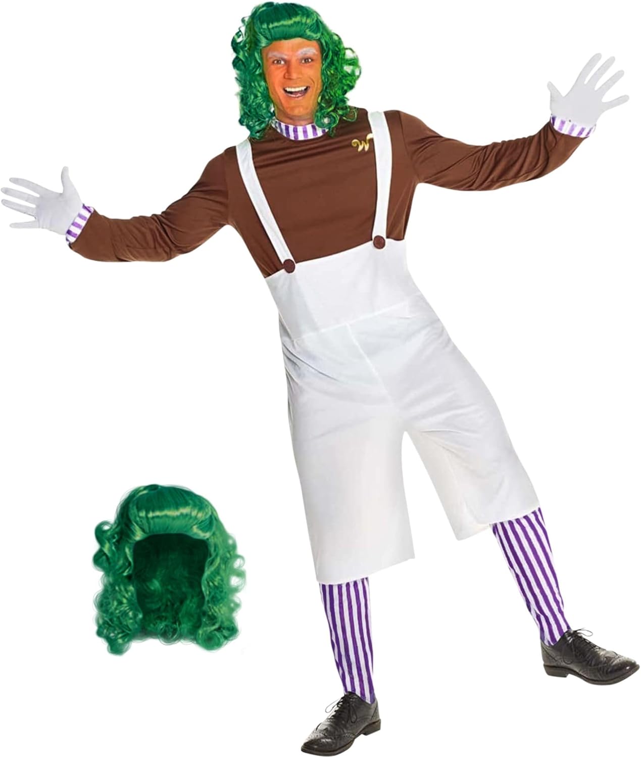 Chocolate Factory Worker Costume for Men - Fun Halloween Outfit