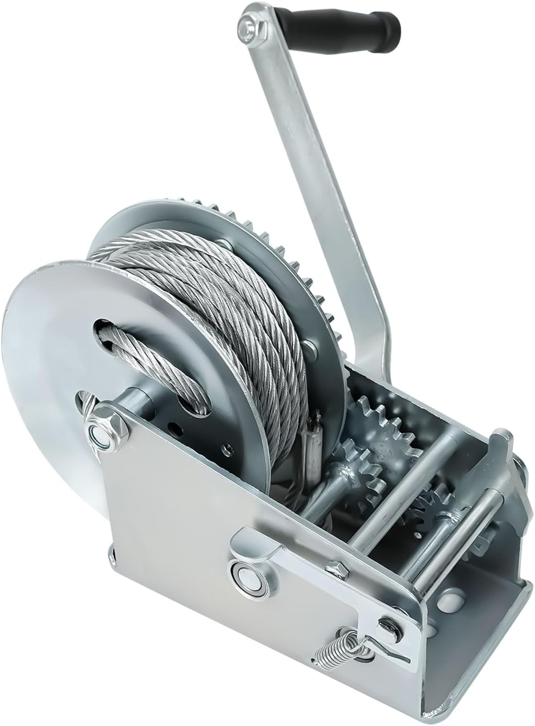 3500 lbs Hand Winch with 33FT Cable for Heavy Duty Use
