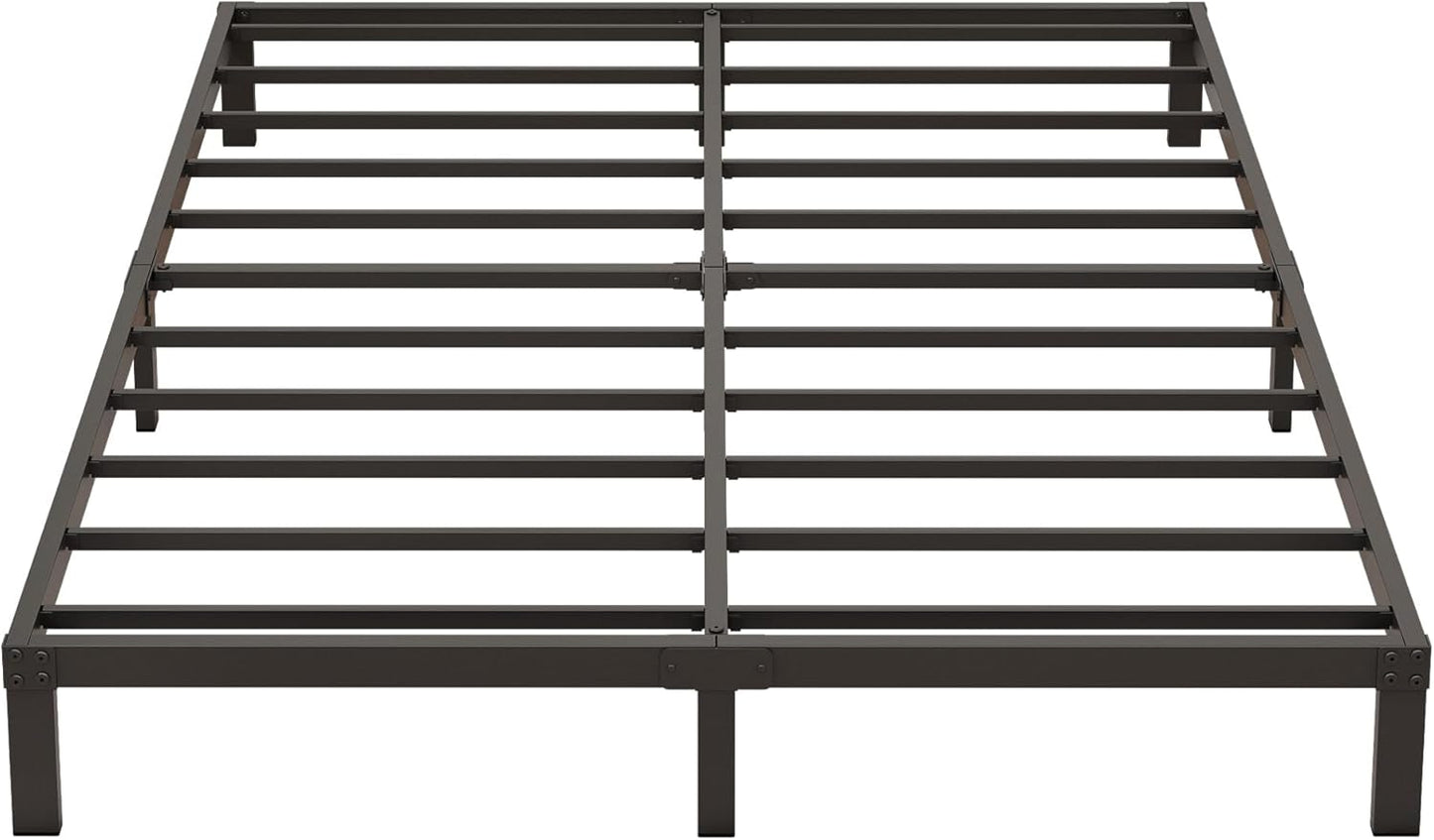 9 Inch Low King Bed Frame Heavy Duty Metal Platform for Comfort