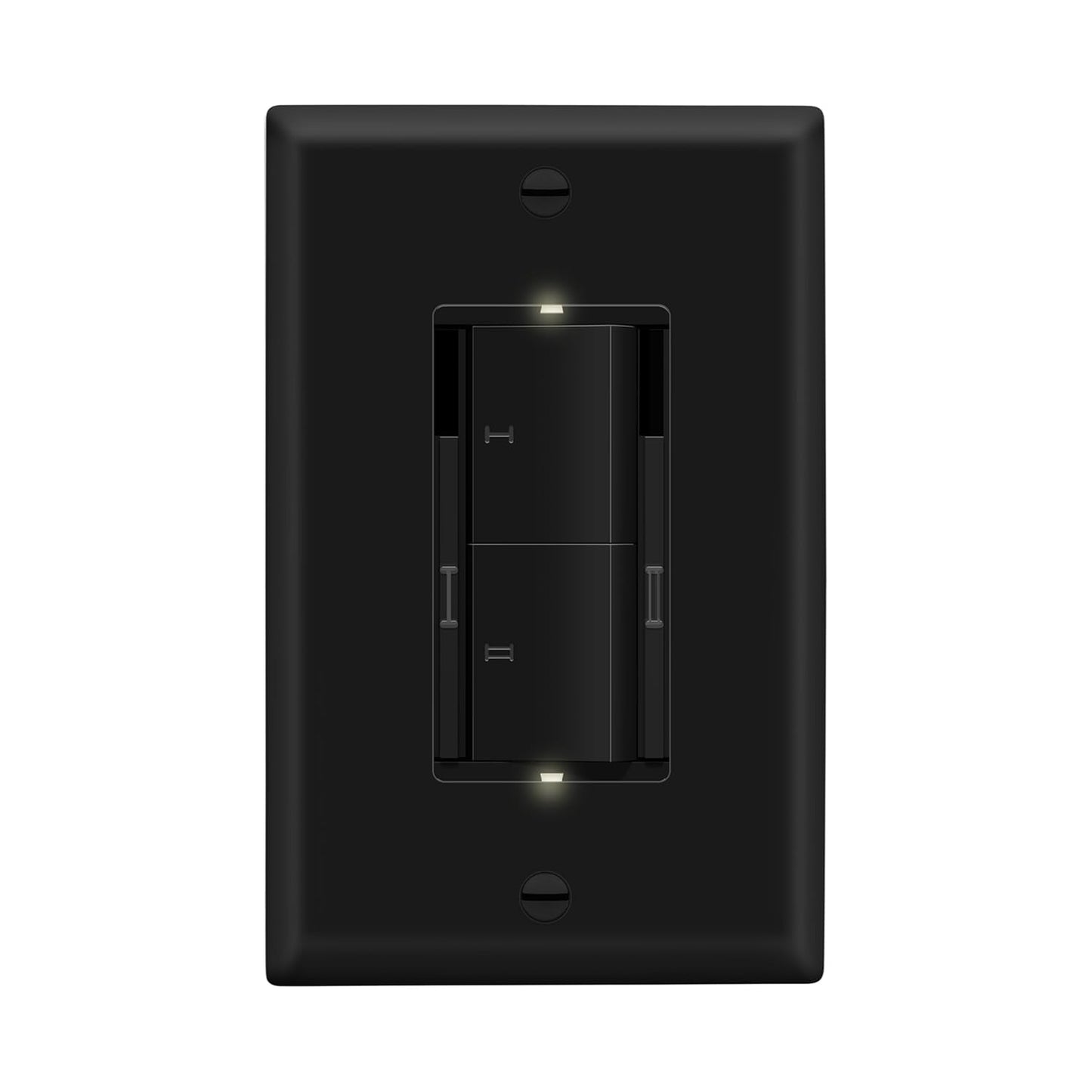 LIDER Dual Rocker Light Switch and Slide LED Dimmer for Home