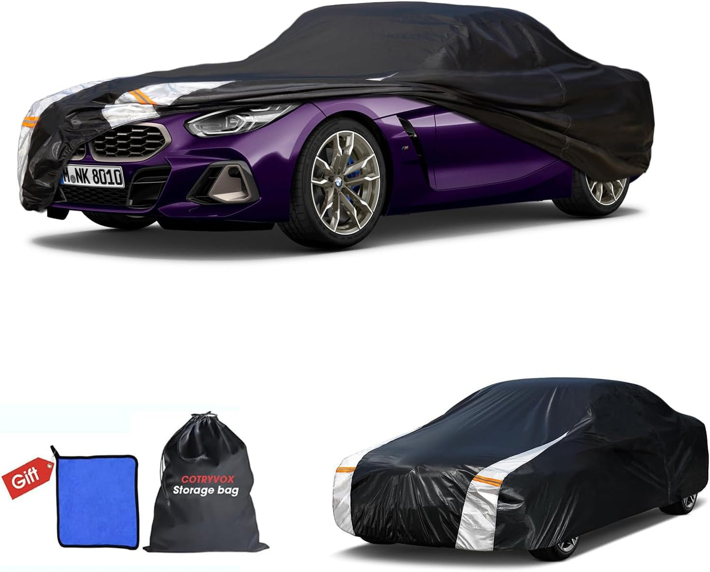 BMW Z4 Car Cover 100% Waterproof All Weather Protection