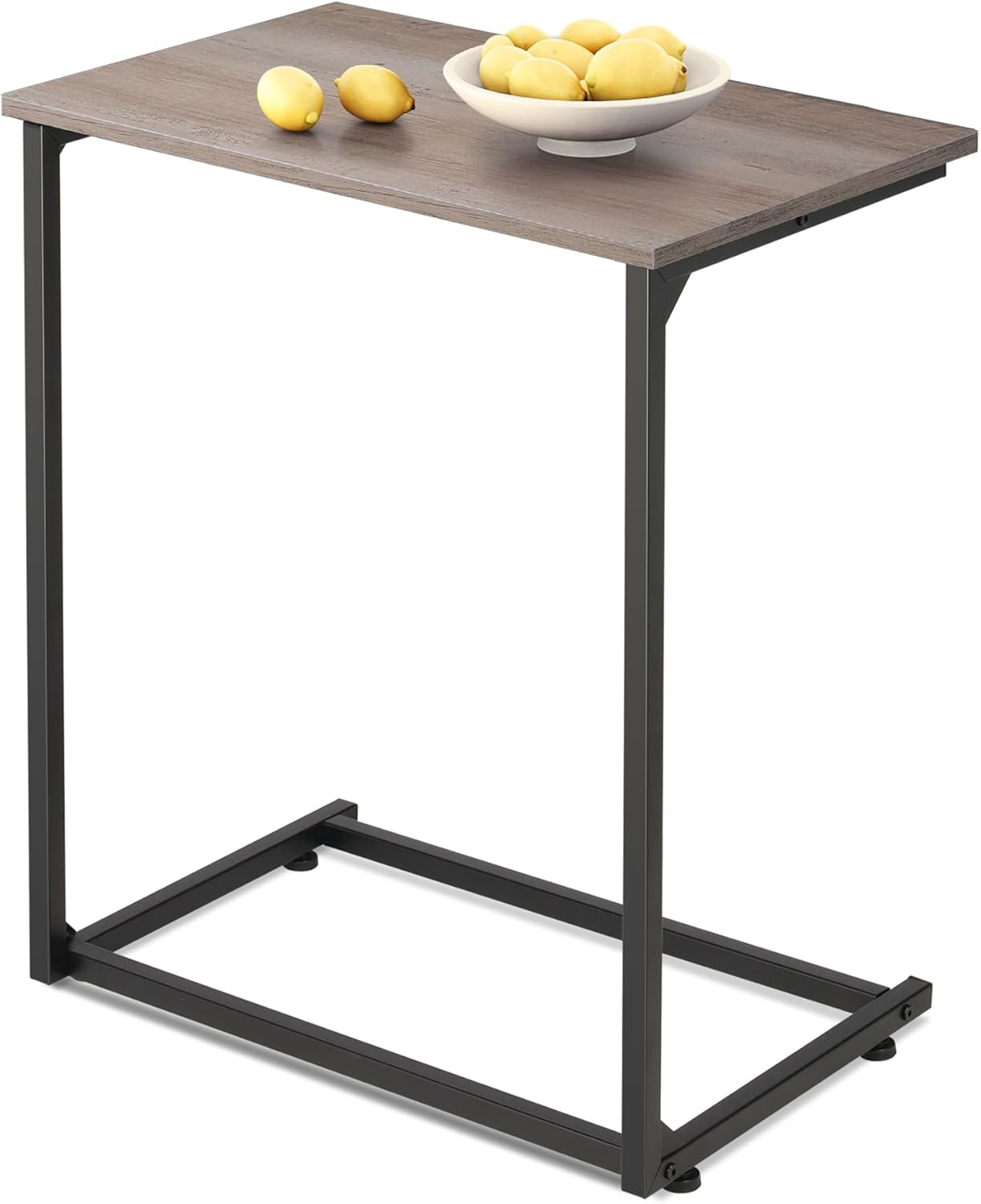 C-Shaped End Table for Sofa - Stylish and Functional Design