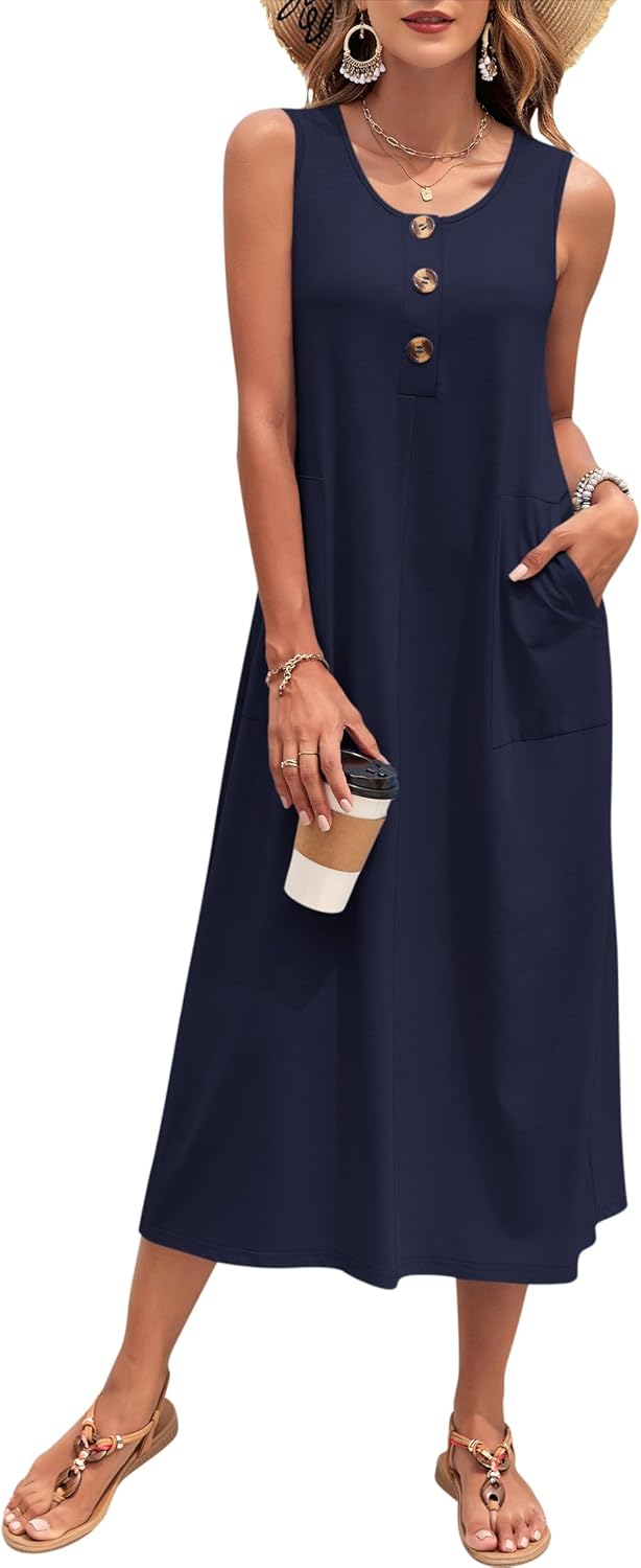 MOLERANI Women's Summer Maxi Dress for Casual Beach Outfits