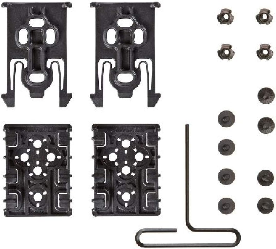 Equipment Locking System Kit for Tactical Accessories in FDE