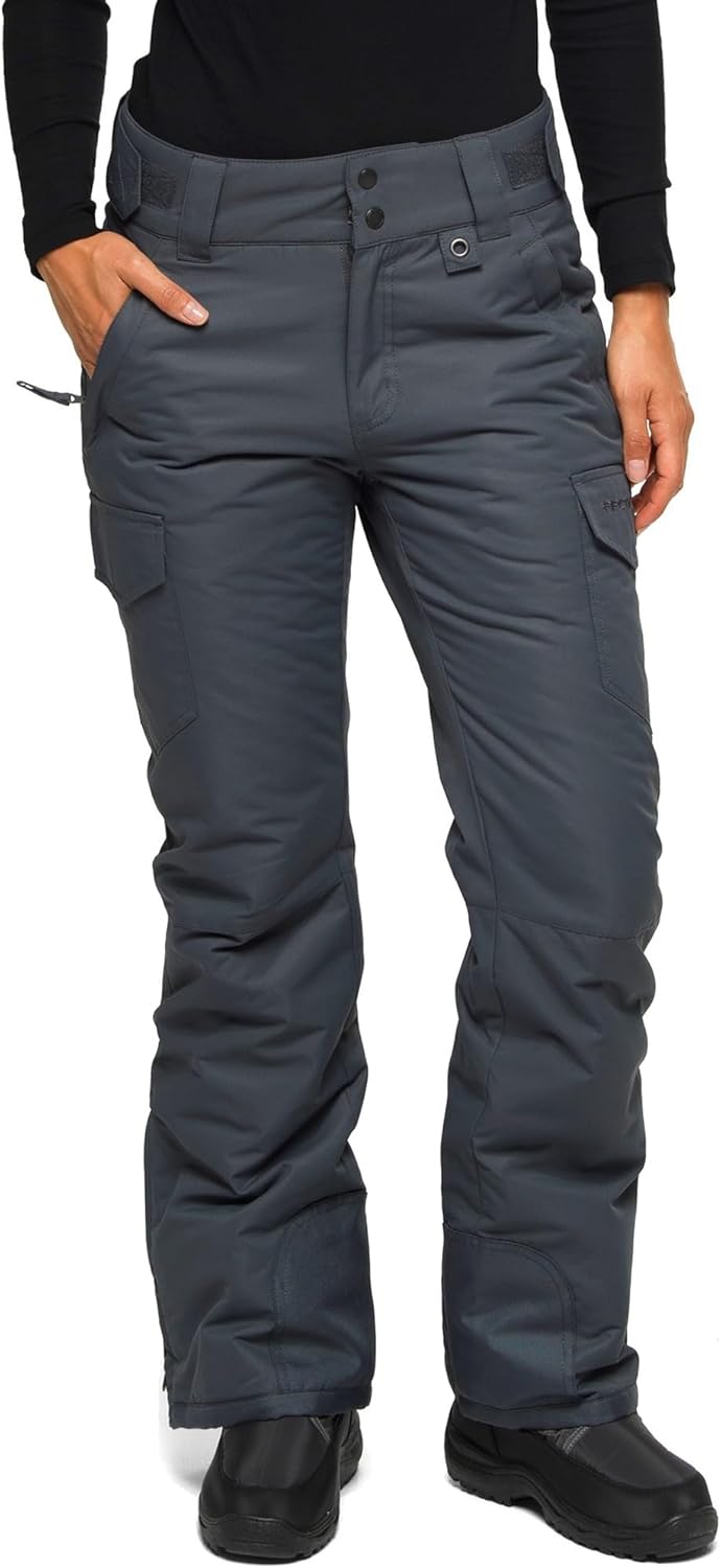 Arctix Women's Insulated Cargo Pants for Snow Sports Comfort