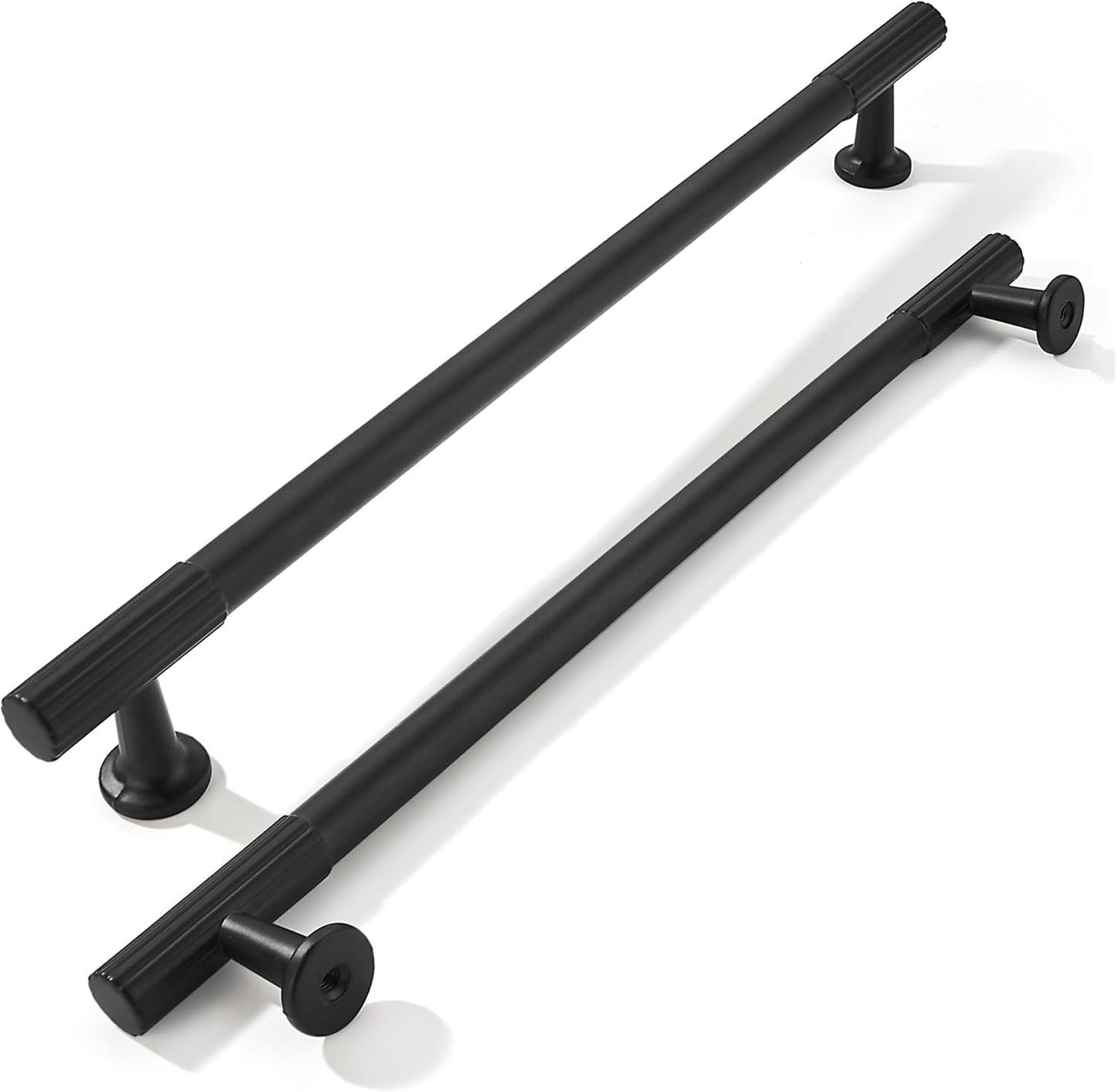 Matte Black Heavy Duty Cabinet Pulls for Kitchen and Dresser