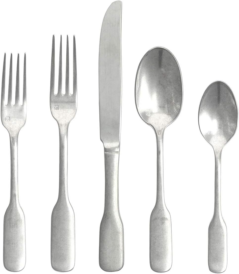 FORTESSA Ashton 18/10 Stainless Steel Flatware Set for 1