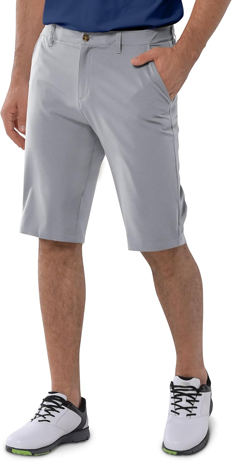 33,000ft Men's Golf Shorts - Lightweight Quick Dry Stretch Shorts