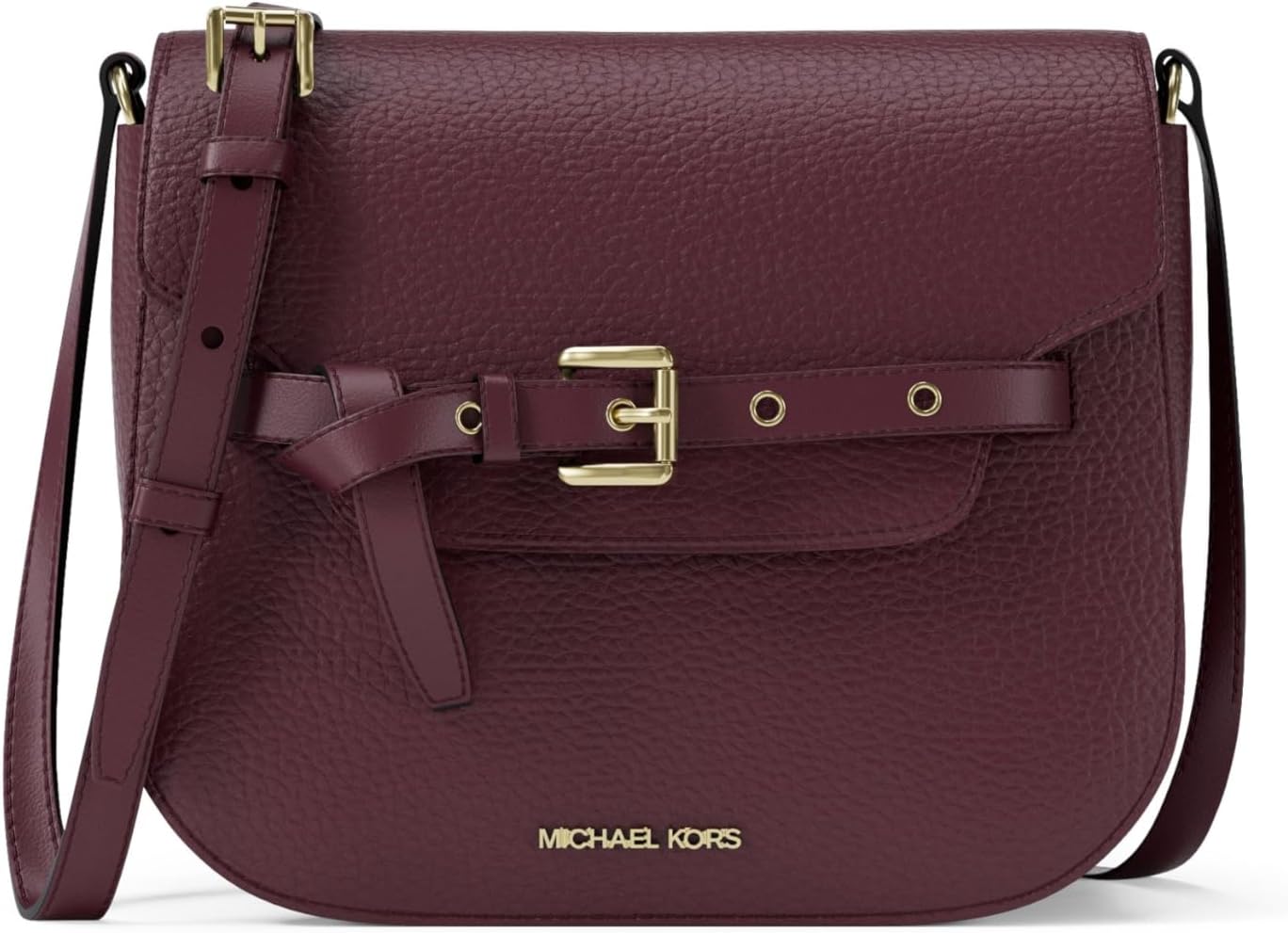 Michael Kors Emilia Small Saddle Crossbody Bag for Stylish Women