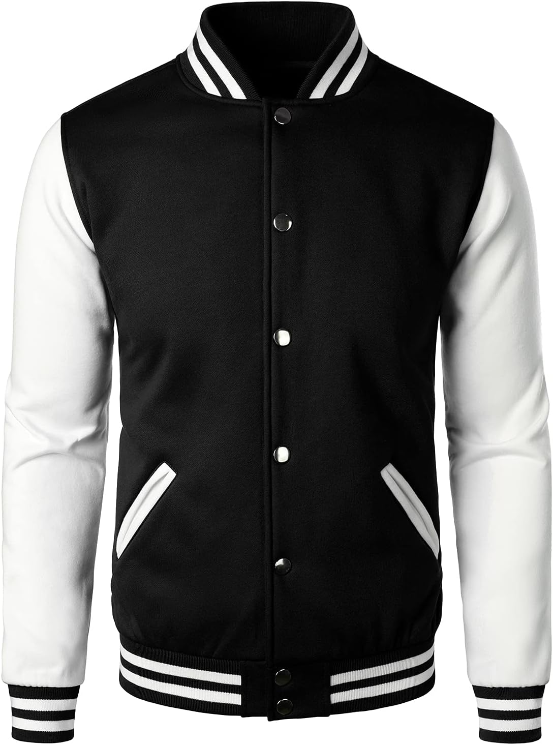 Varsity Baseball Jacket for Men - Stylish Letterman Design
